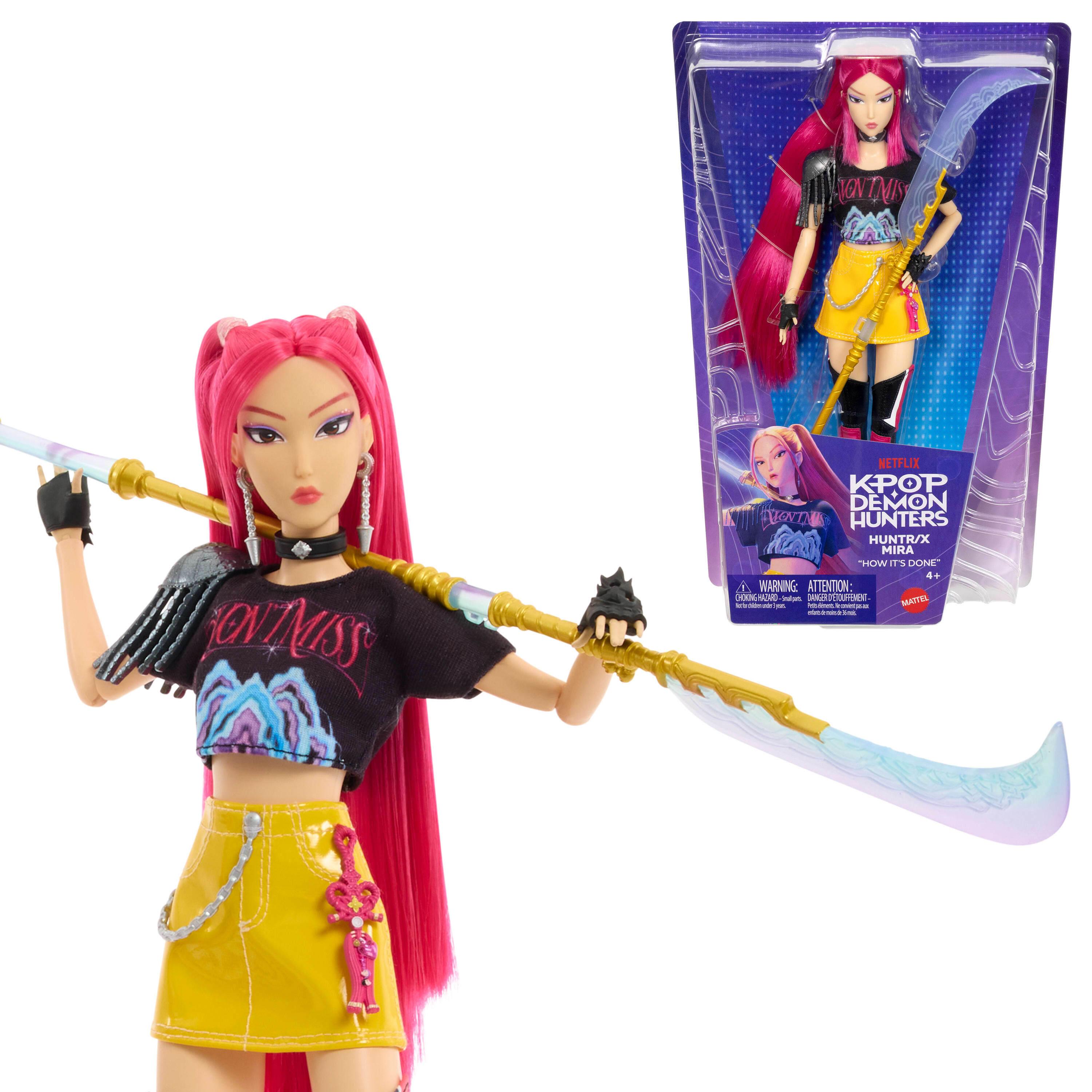 Voir la diapositive 5 : MATTEL Poupée Mira K-Pop Demon Hunters