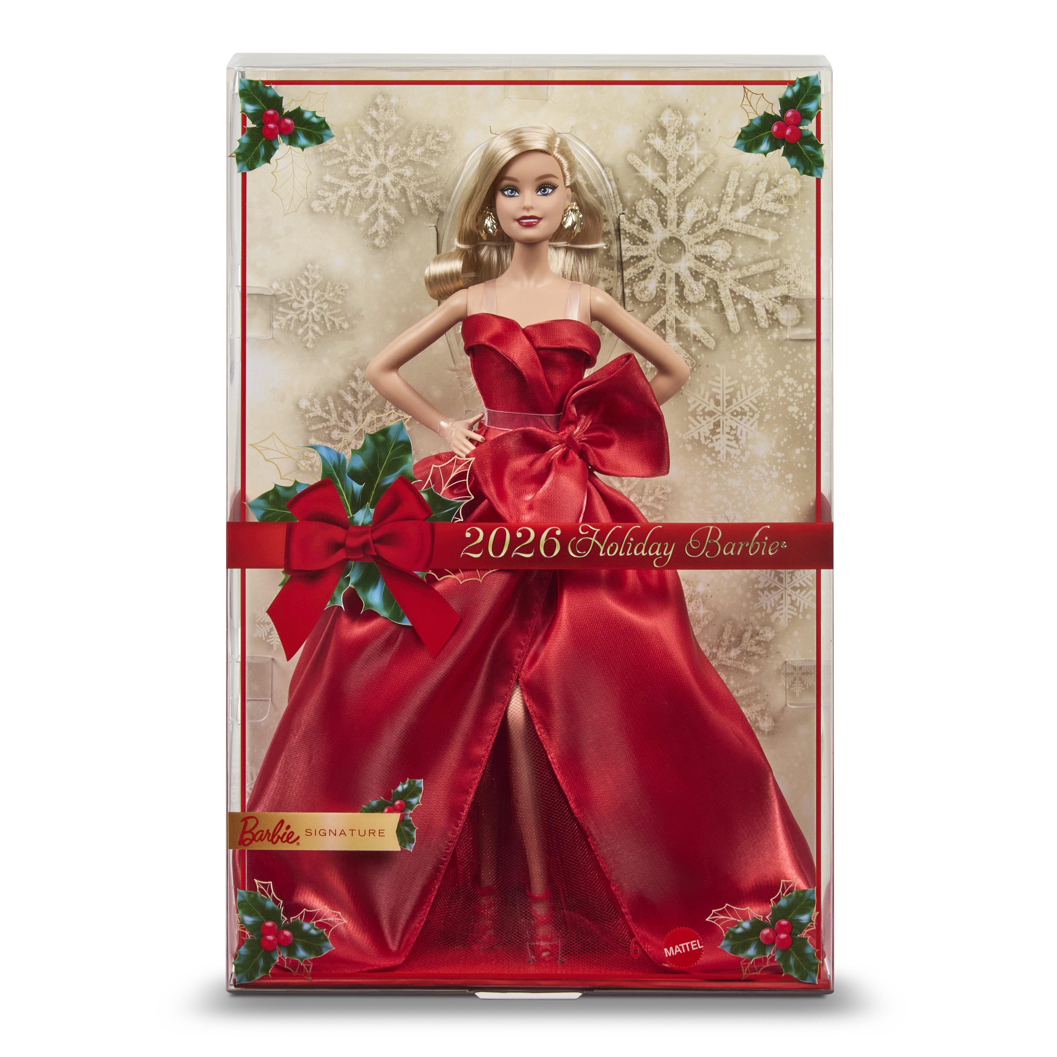MATTEL Poupée Joyeuses fêtes Bonde - Barbie