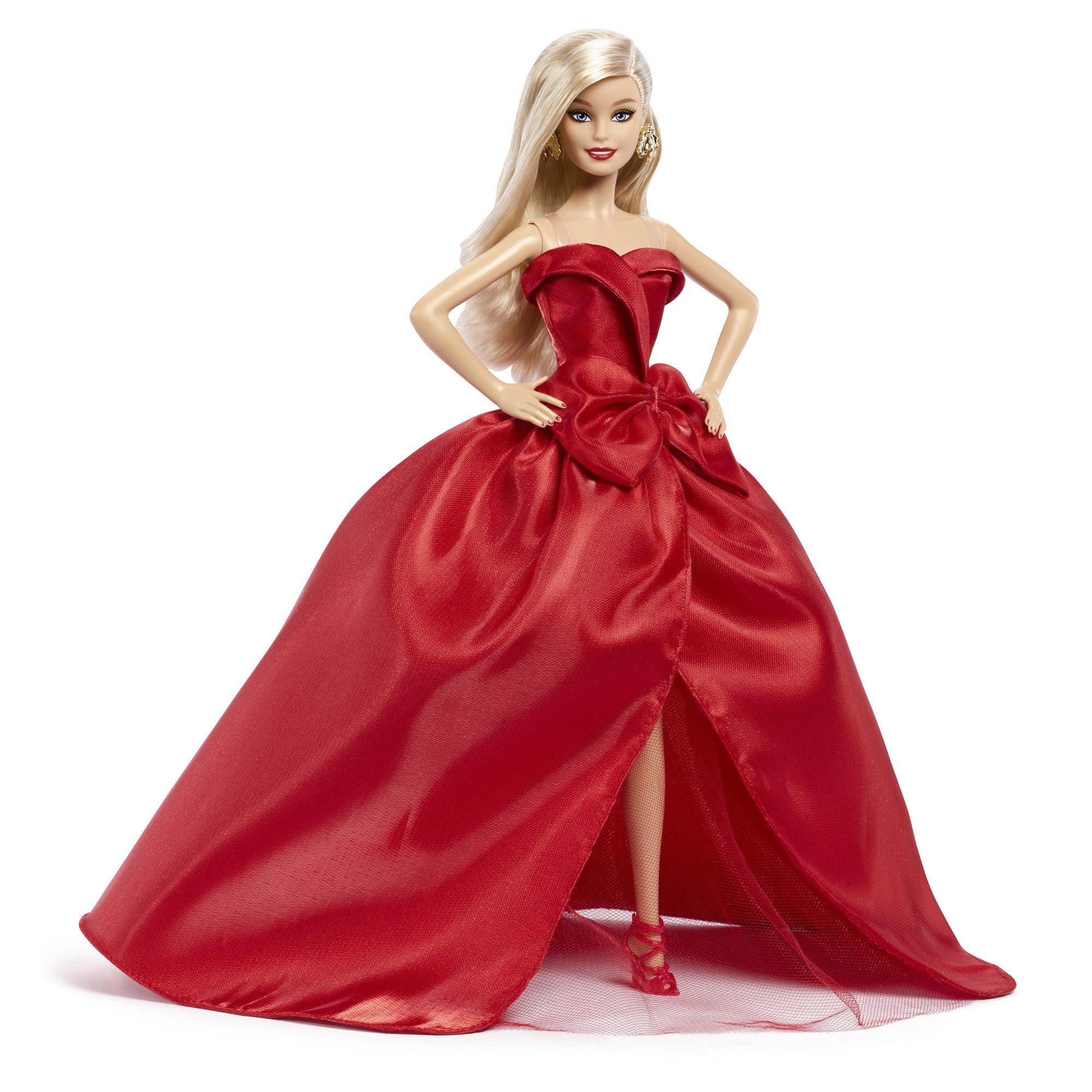 Voir la diapositive 3 : MATTEL Poupée Joyeuses fêtes Bonde - Barbie