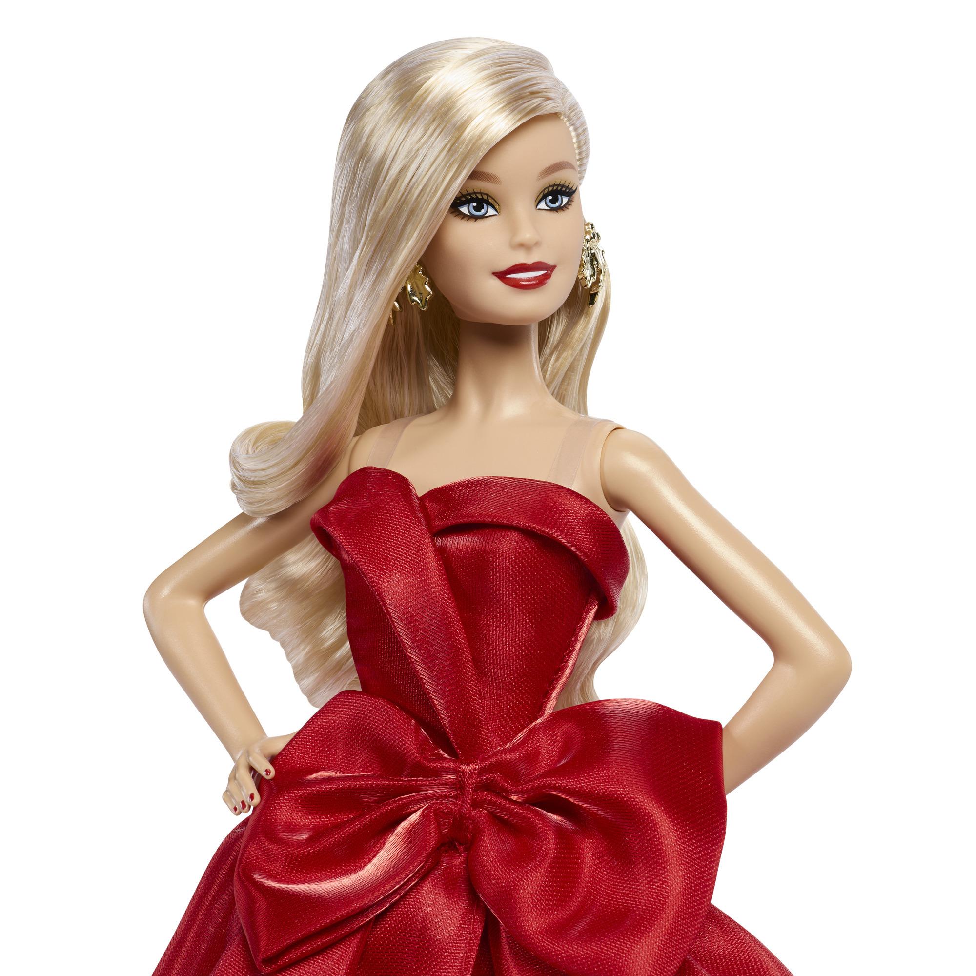 Voir la diapositive 4 : MATTEL Poupée Joyeuses fêtes Bonde - Barbie