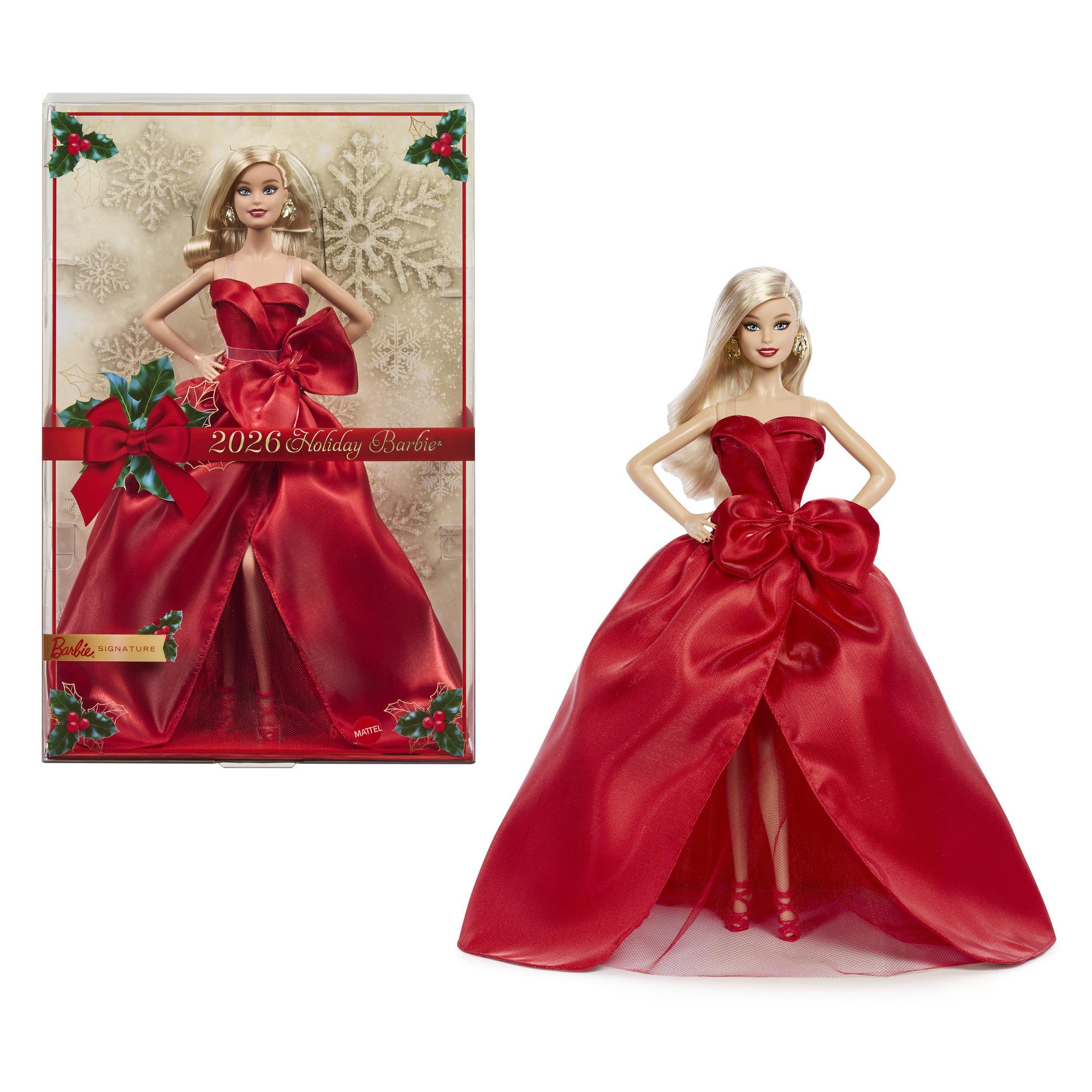 Voir la diapositive 6 : MATTEL Poupée Joyeuses fêtes Bonde - Barbie