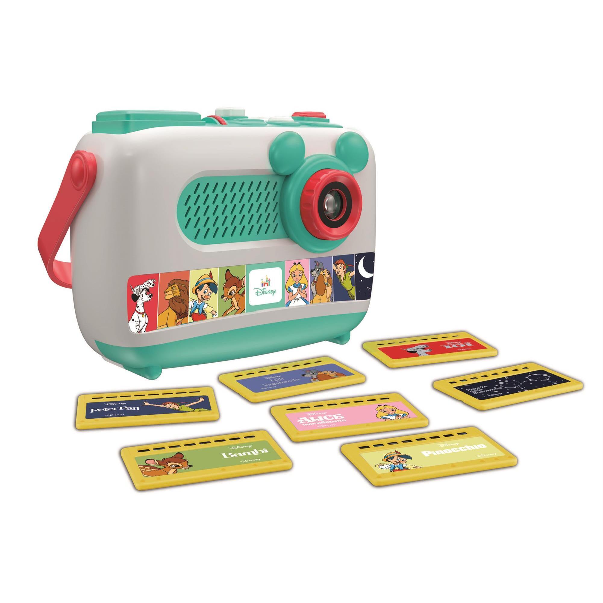 Voir la diapositive 2 : CLEMENTONI Projecteur & Conteur d’Histoires Disney Plus