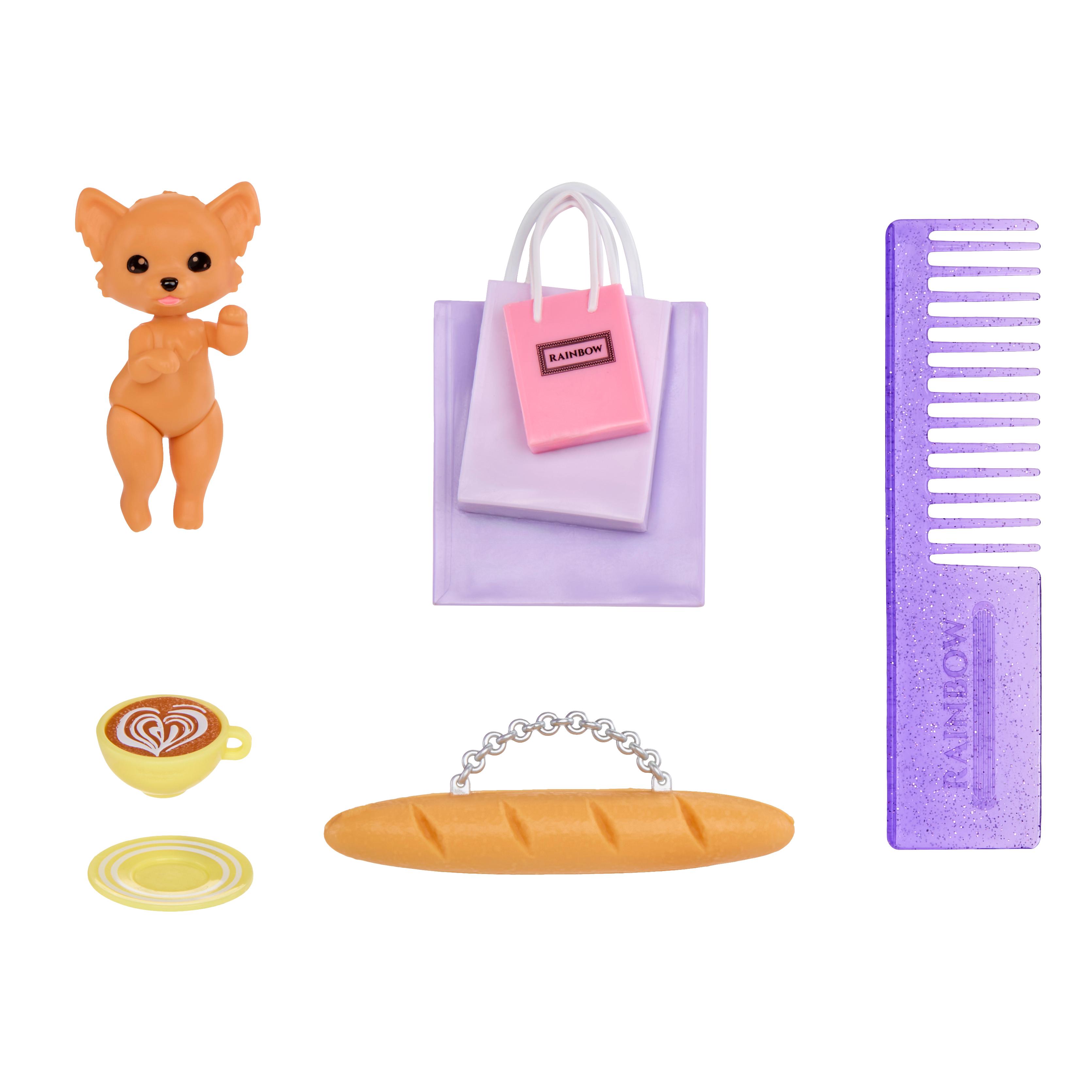 Voir la diapositive 4 : MGA Poupée Rainbow High Pretty in Paris 27 cm - Violet Willow