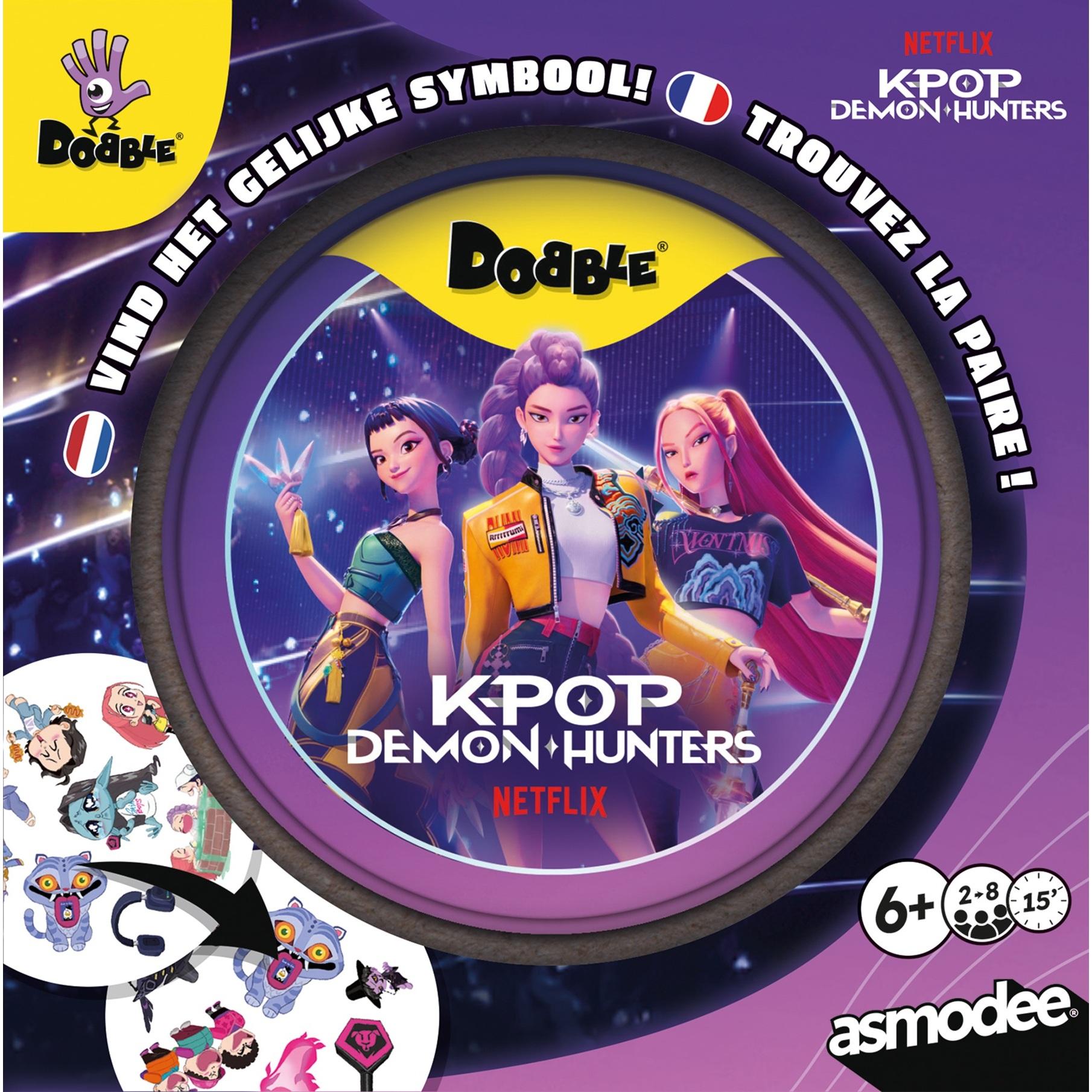 ASMODEE Jeu Dobble K-Pop Demon Hunters
