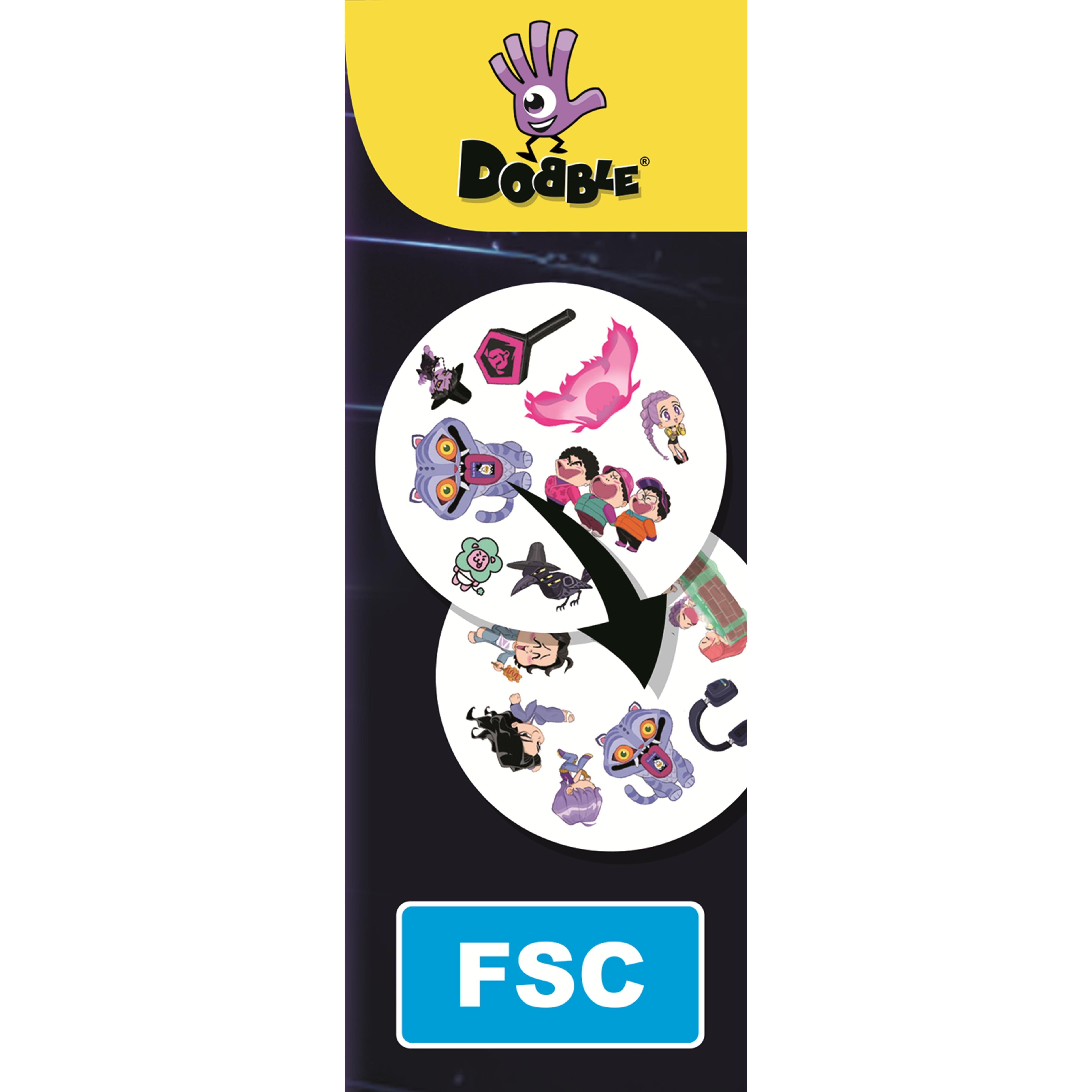 Voir la diapositive 5 : ASMODEE Jeu Dobble K-Pop Demon Hunters