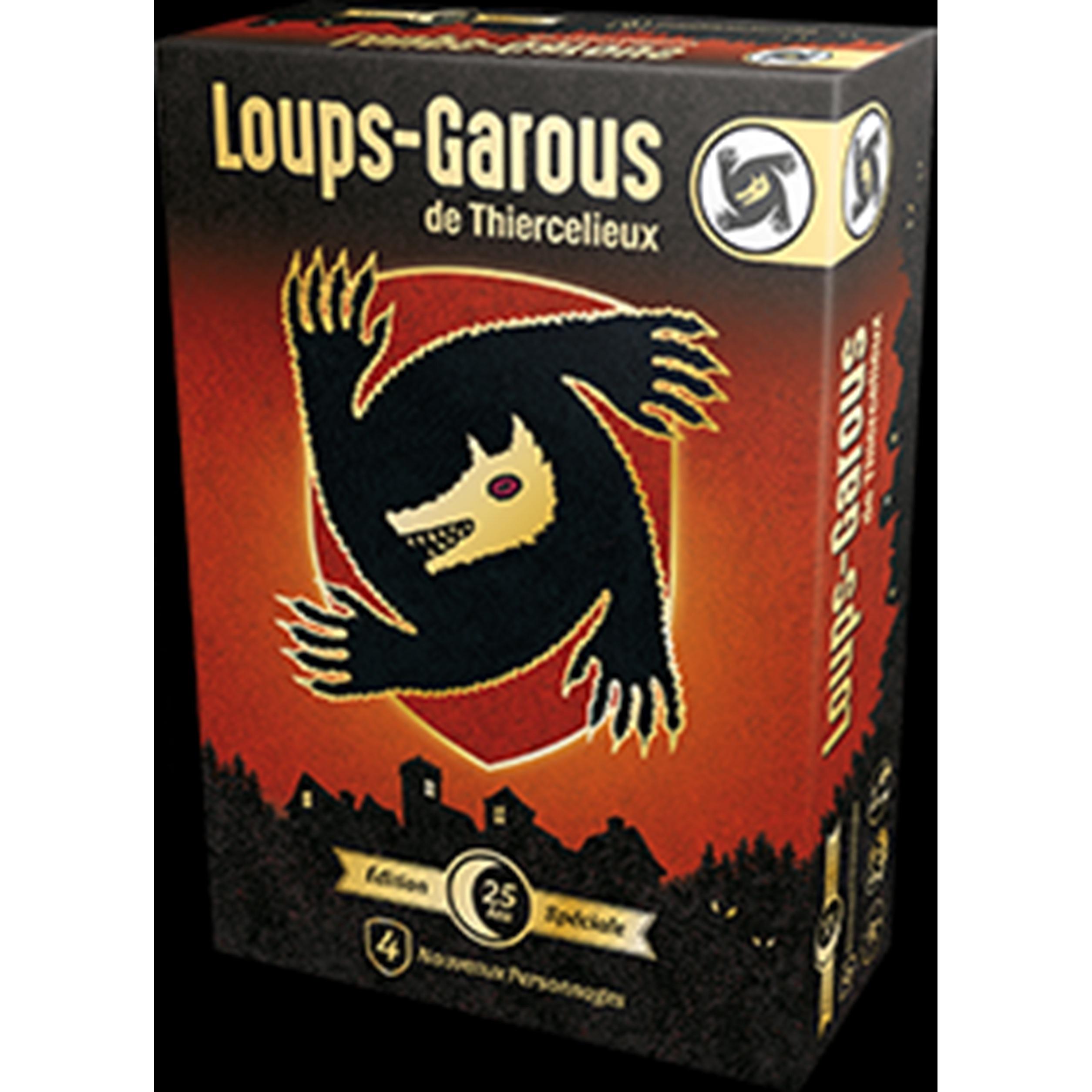 Voir la diapositive 2 : ASMODEE Jeu Loups Garous de Thiercelieux - Edition spéciale des 25 ans