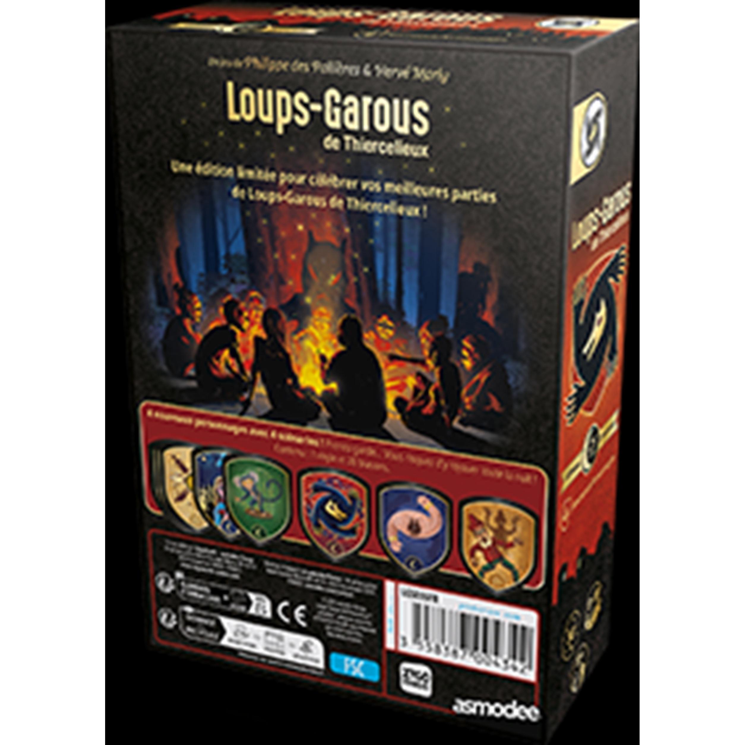 Voir la diapositive 3 : ASMODEE Jeu Loups Garous de Thiercelieux - Edition spéciale des 25 ans