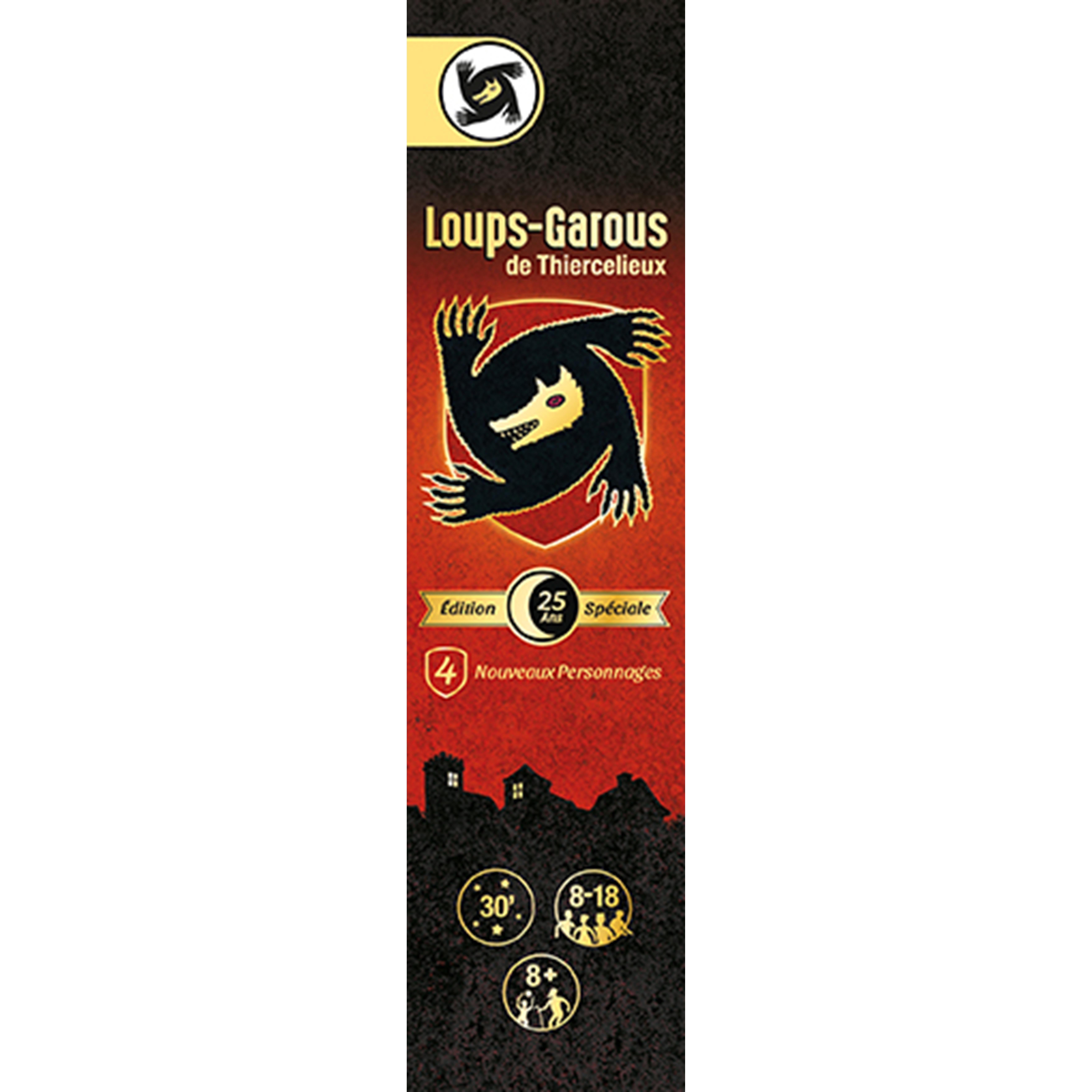Voir la diapositive 4 : ASMODEE Jeu Loups Garous de Thiercelieux - Edition spéciale des 25 ans