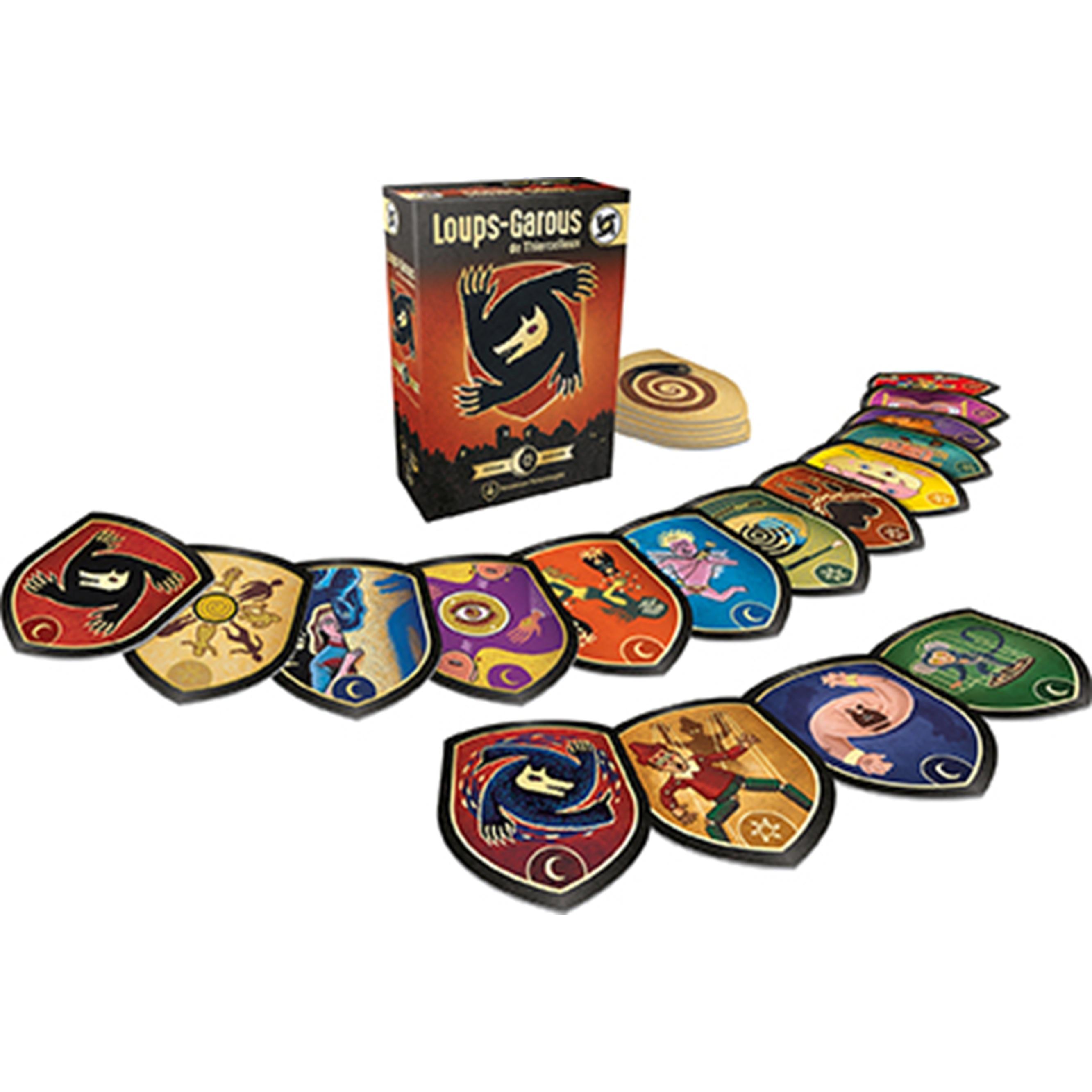 Voir la diapositive 5 : ASMODEE Jeu Loups Garous de Thiercelieux - Edition spéciale des 25 ans