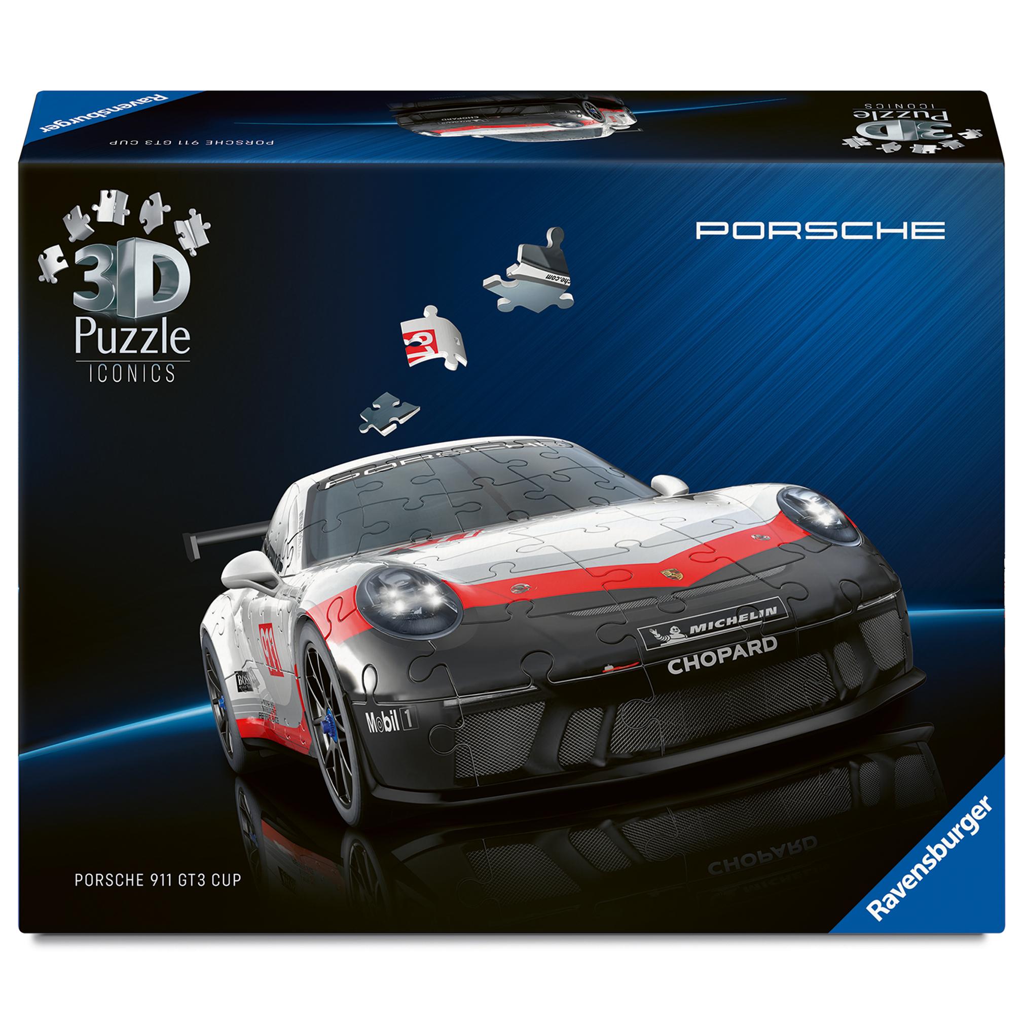 RAVENSBURGER Puzzle 3D 108 pièces Porsche GT3