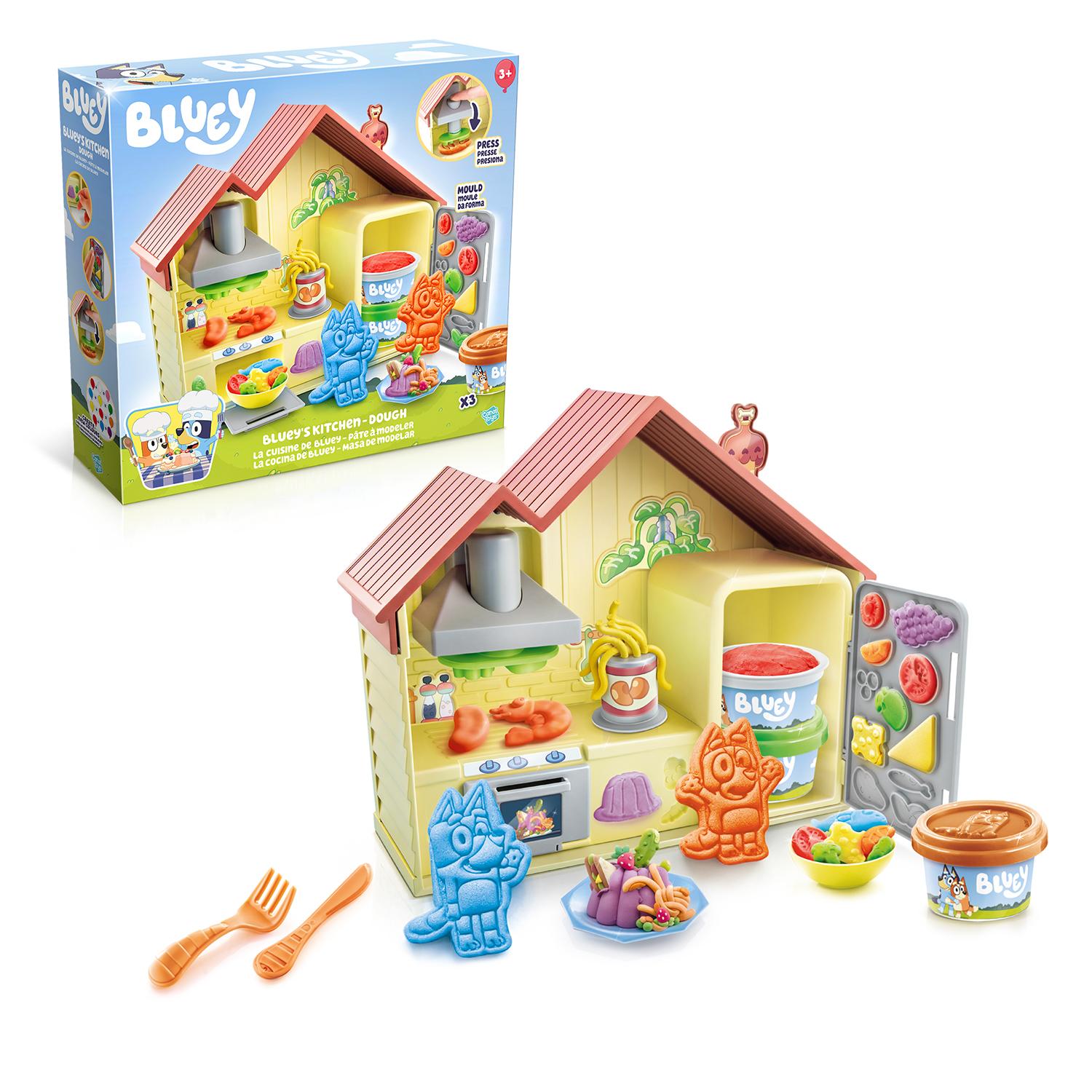 Voir la diapositive 2 : CANAL TOYS Cuisine de Bluey Pâte à Modeler