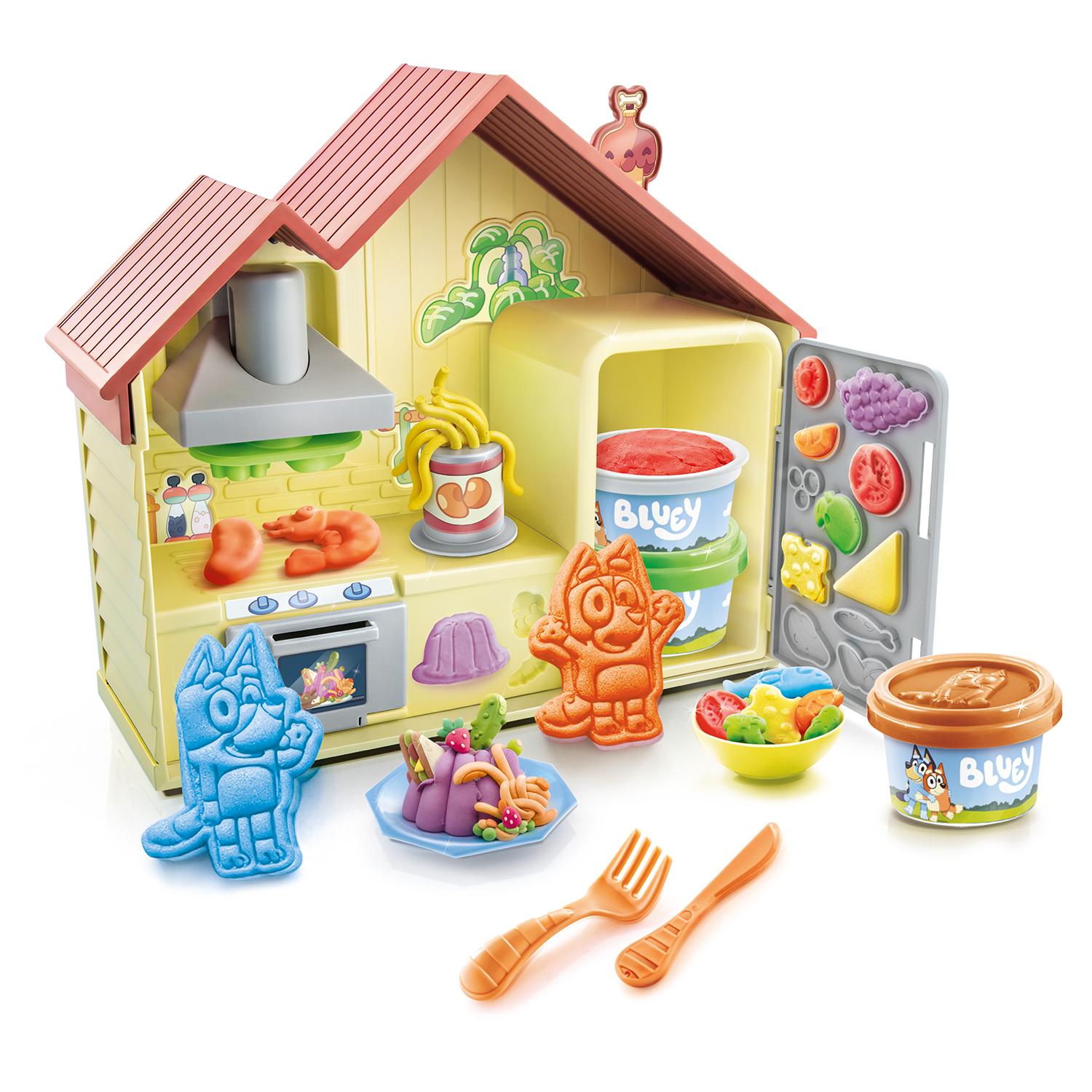 Voir la diapositive 3 : CANAL TOYS Cuisine de Bluey Pâte à Modeler