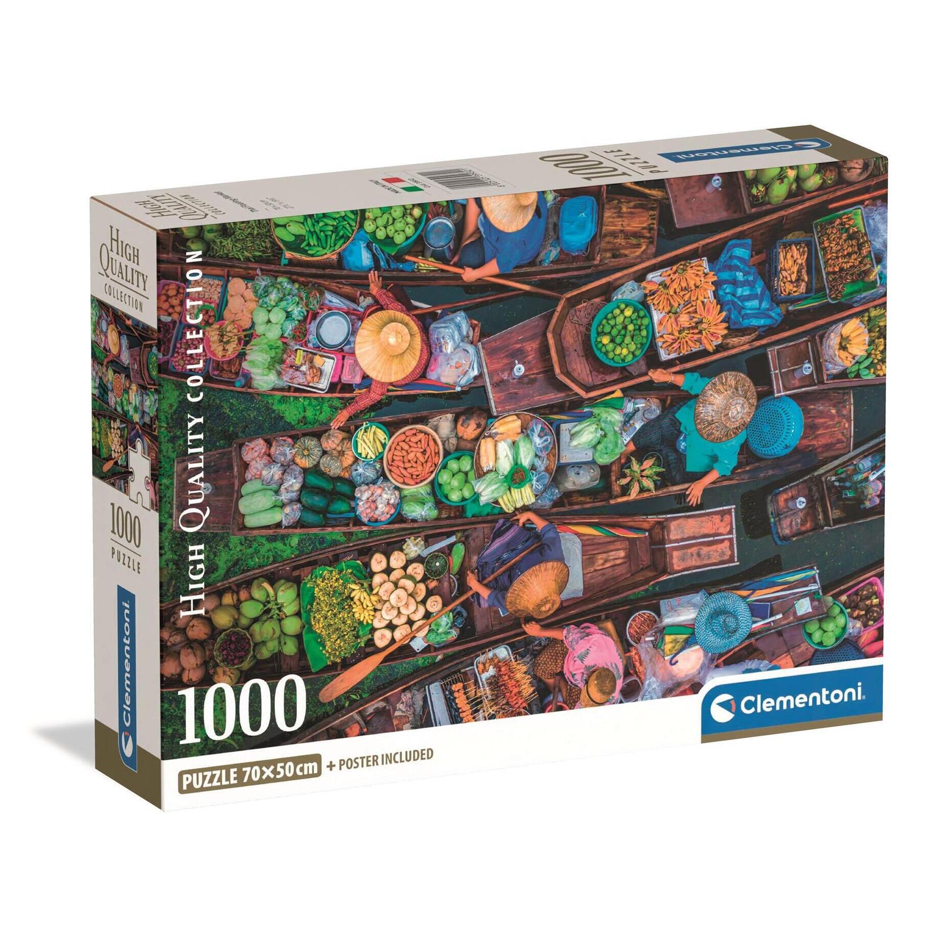 CLEMENTONI Puzzle 1000 pièces Thaï