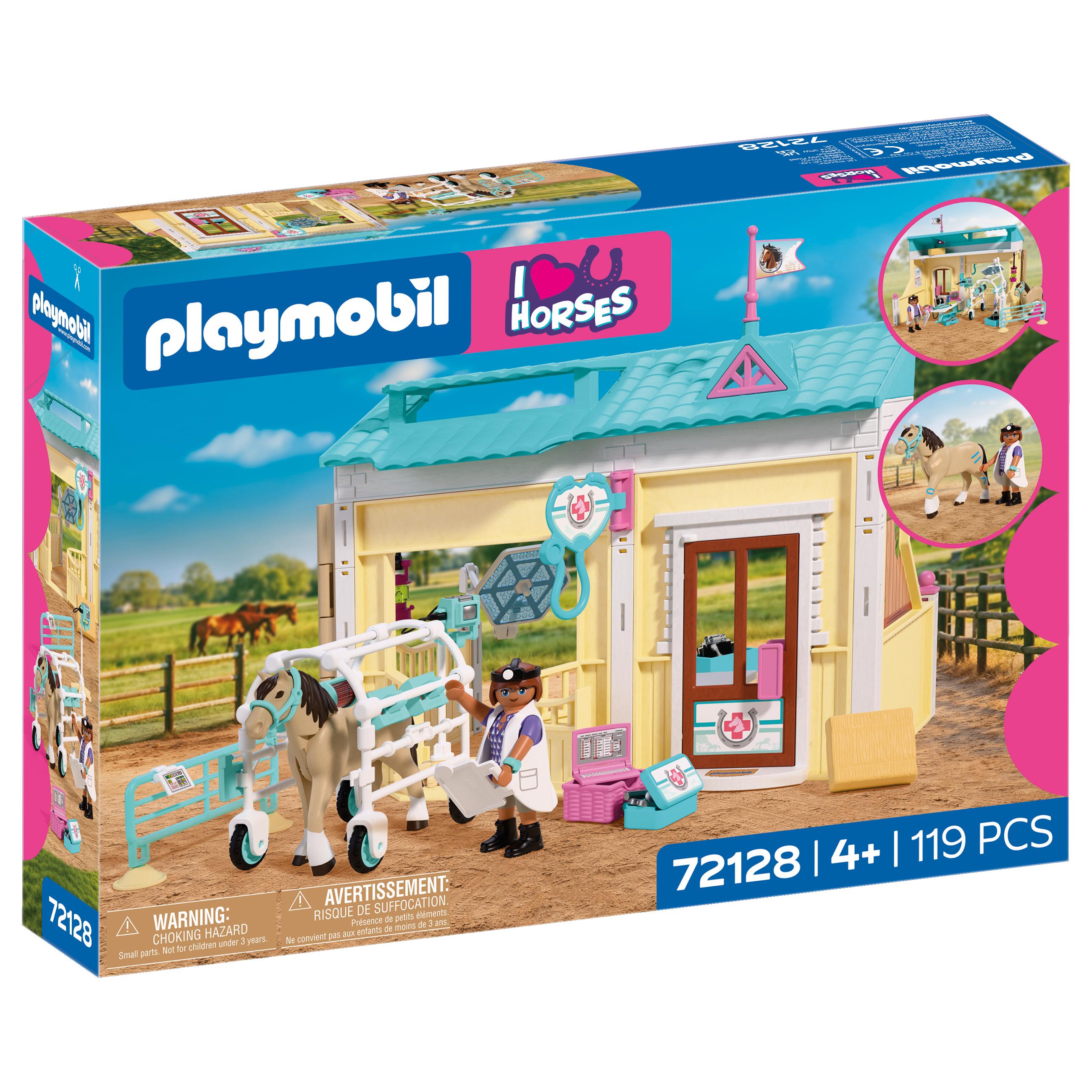PLAYMOBIL 72128 I Love Horses - Clinique vétérinaire et cheval