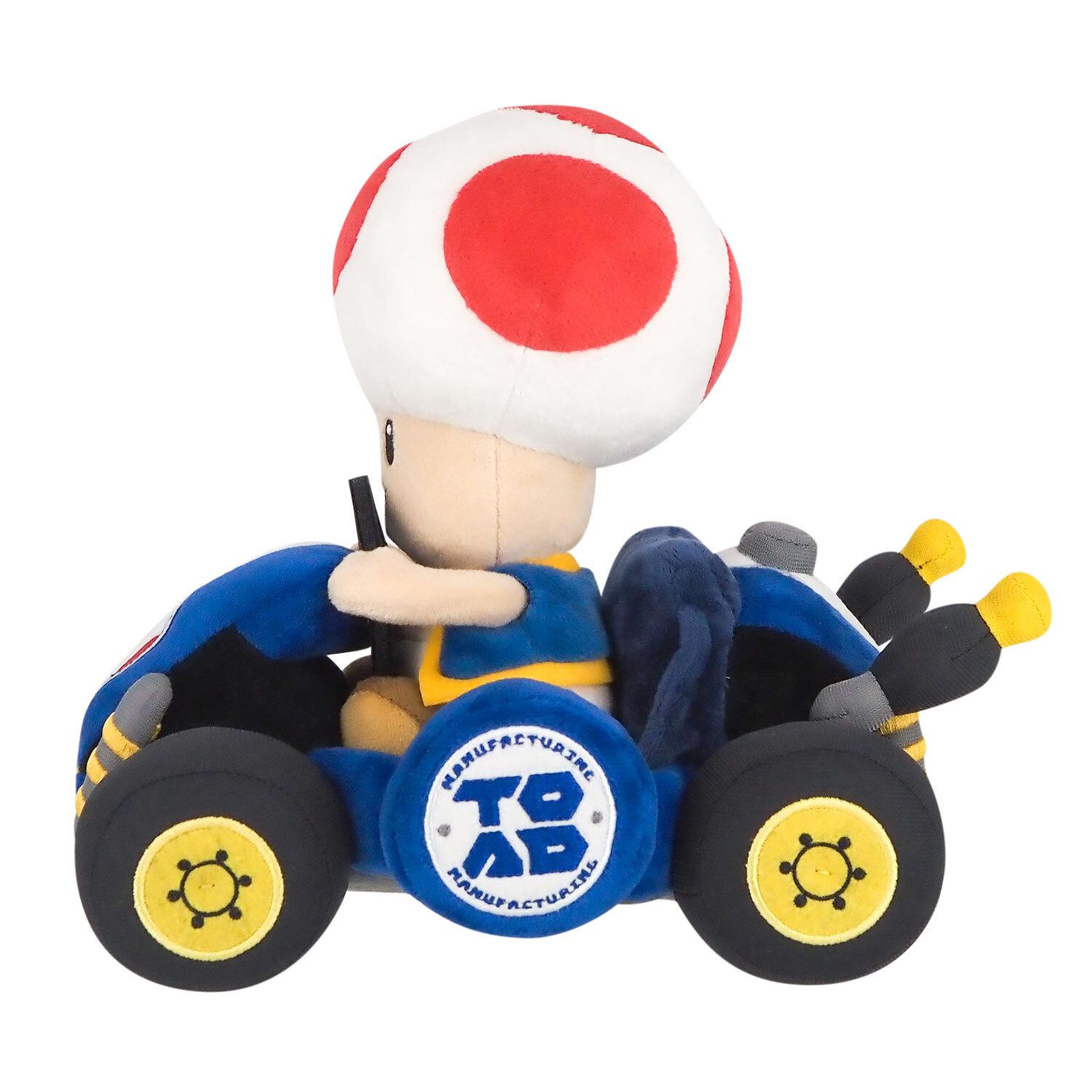 Voir la diapositive 3 : ONE UP Peluche Toga Nintendo Together+ Mario Kart World Toad 27 cm