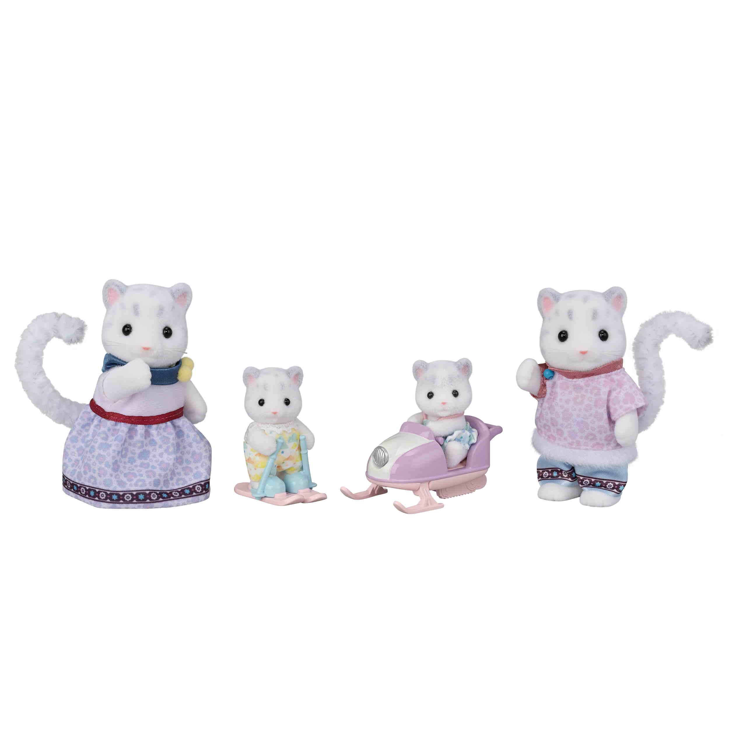 EPOCH D'ENFANCE Famille Panthères des Neiges Sylvanian Family