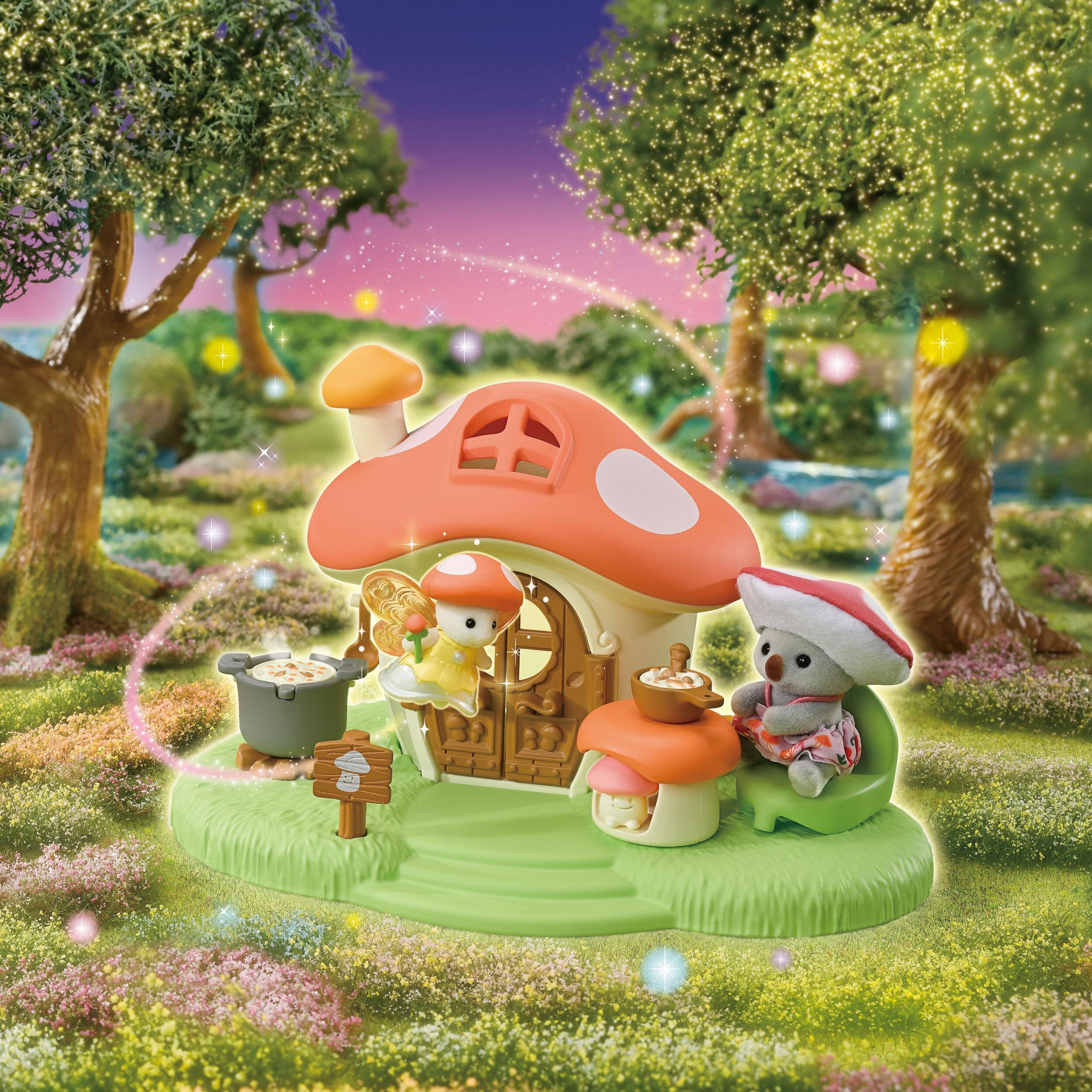 Voir la diapositive 4 : EPOCH D'ENFANCE Maison champignon Sylvanian Family