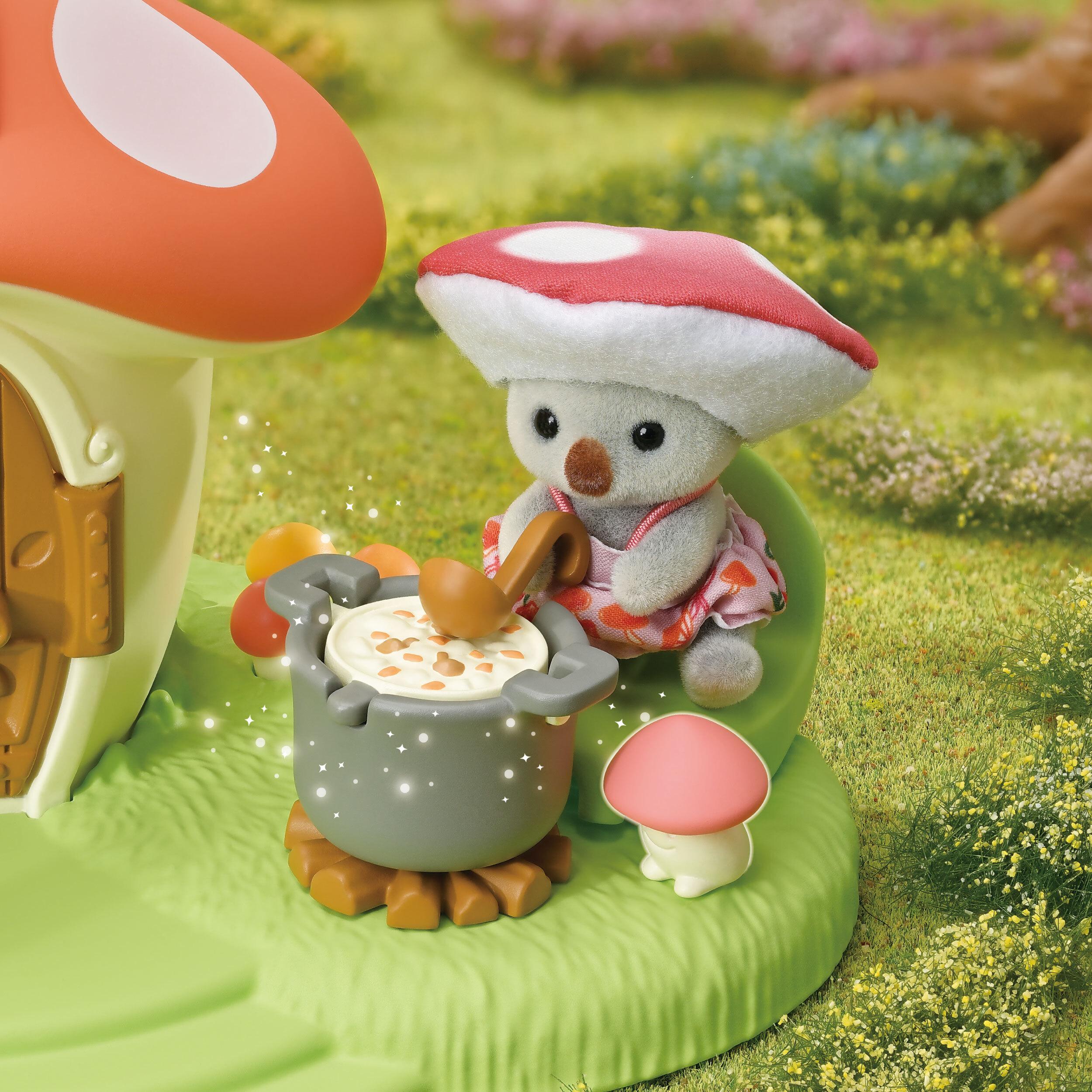 Voir la diapositive 5 : EPOCH D'ENFANCE Maison champignon Sylvanian Family
