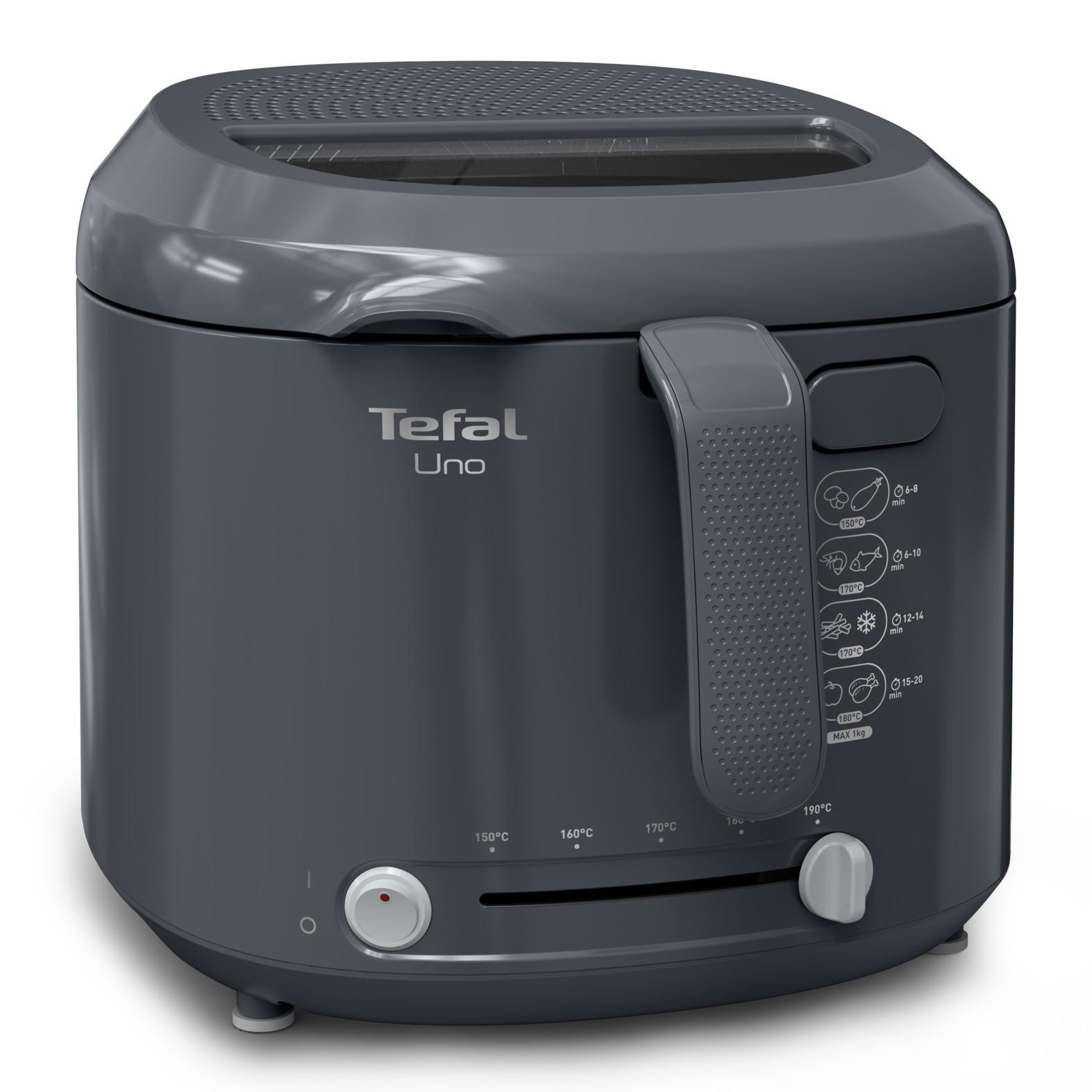 TEFAL Friteuse Tefal Uno FF203T10 - Gris