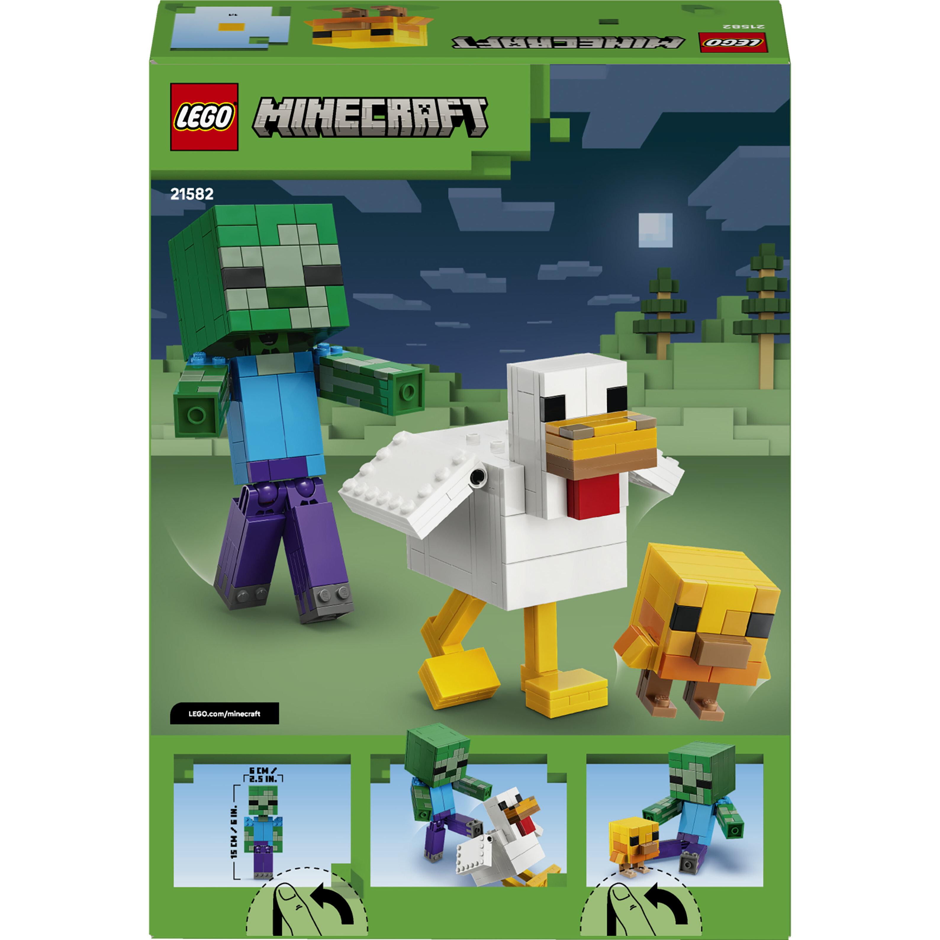 Voir la diapositive 6 : LEGO Minecraft 21582 - La poule chevauchée