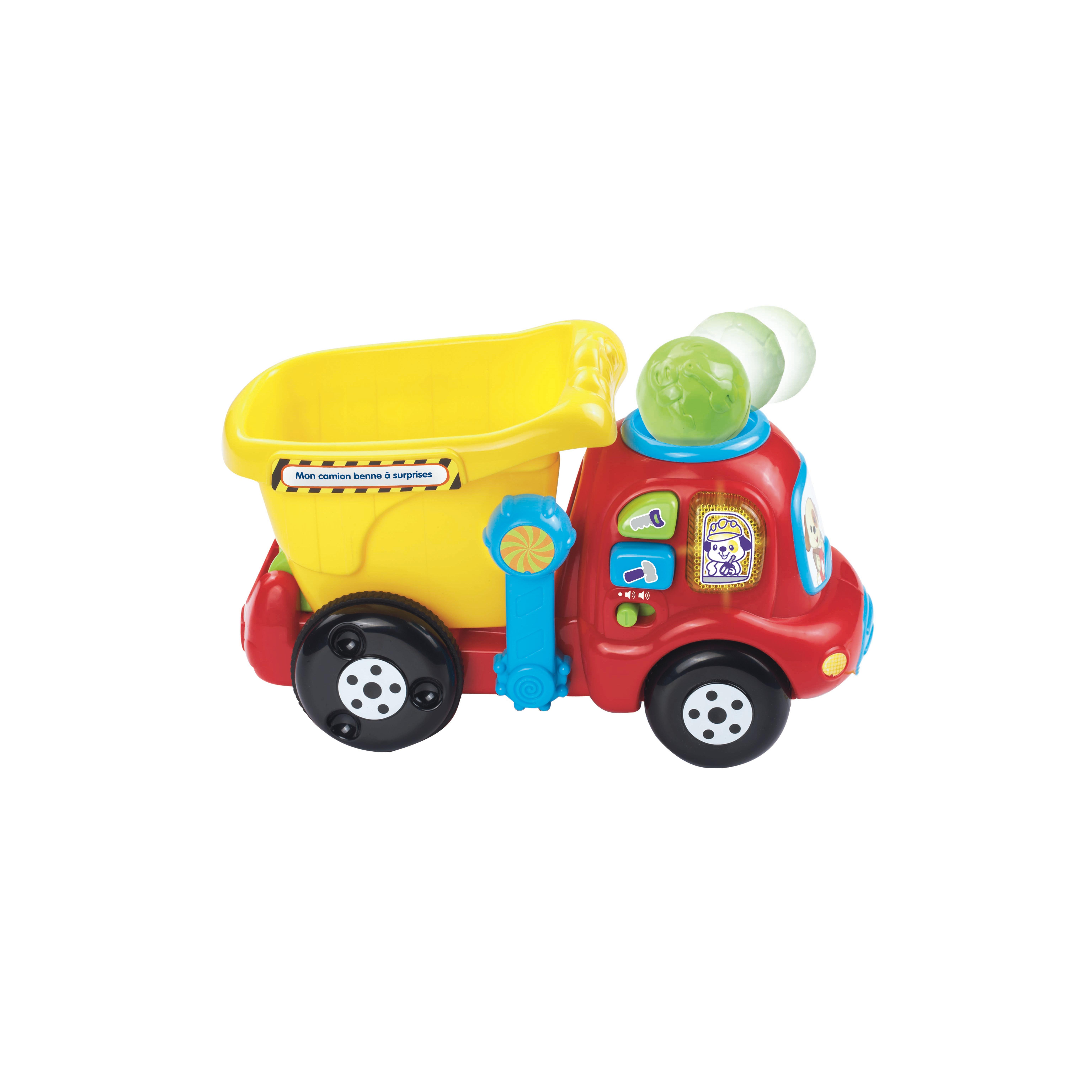 Voir la diapositive 2 : VTECH Mon Camion Benne à Surprise