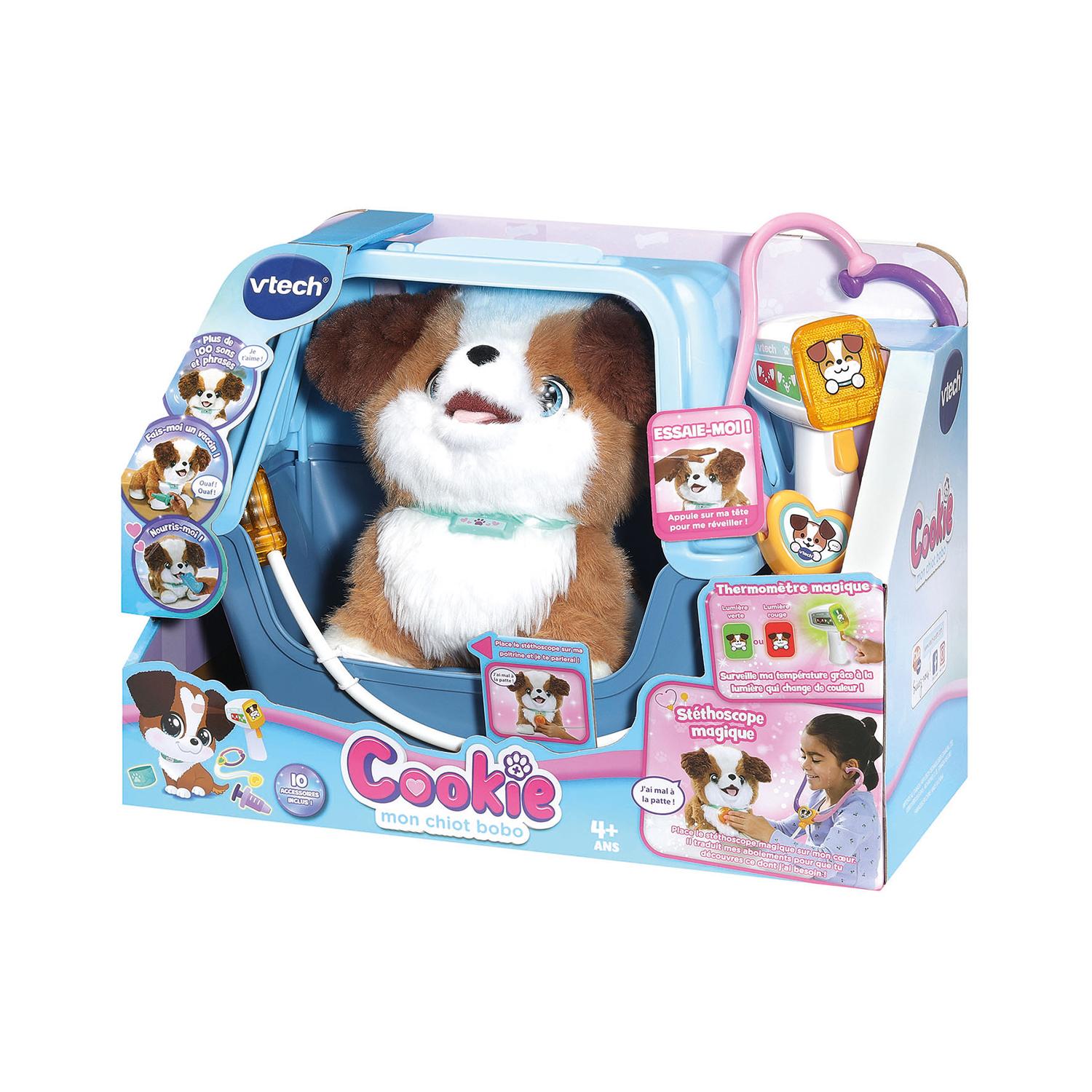 Voir la diapositive 7 : VTECH Peluche interactive Cookie Mon chiot bobo