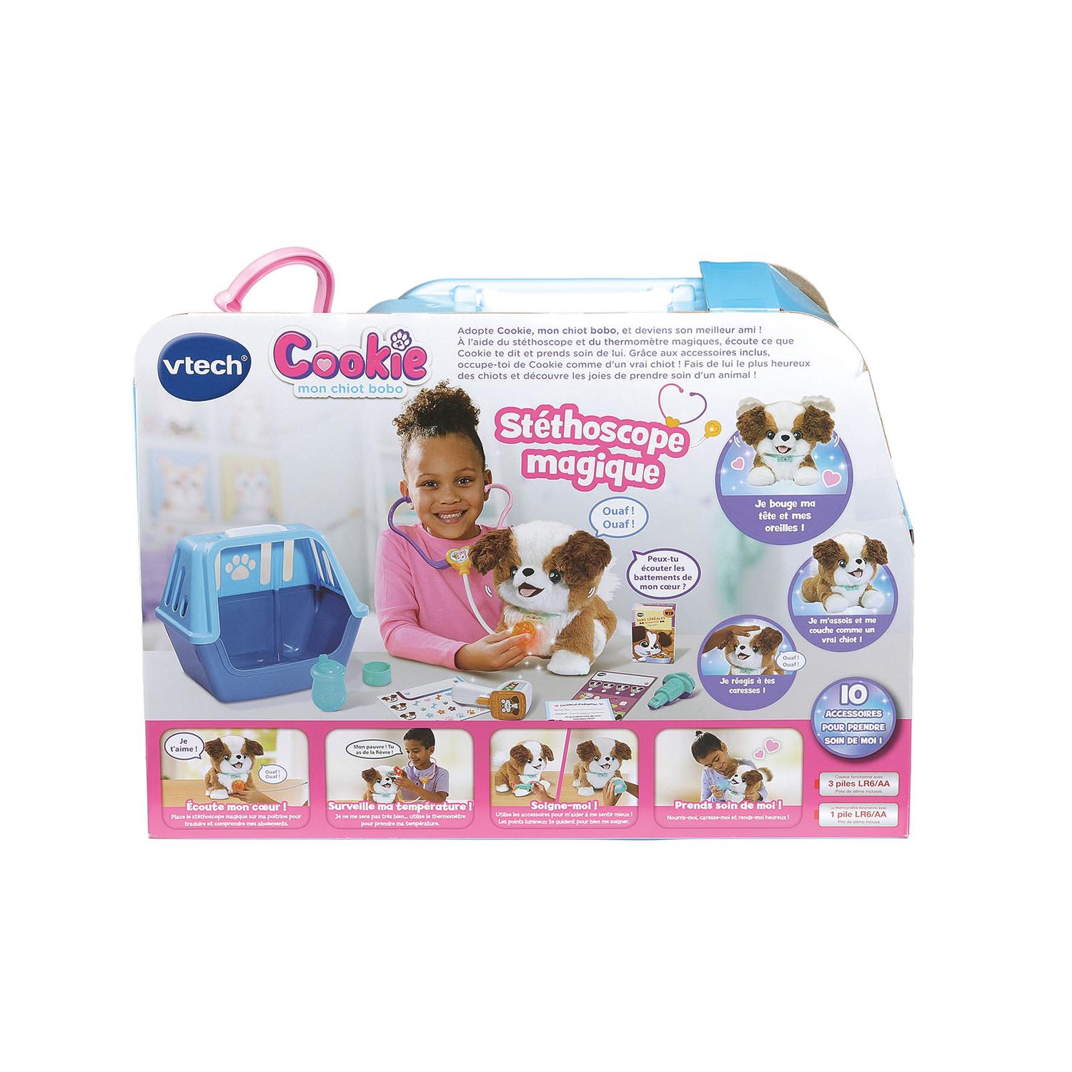Voir la diapositive 9 : VTECH Peluche interactive Cookie Mon chiot bobo