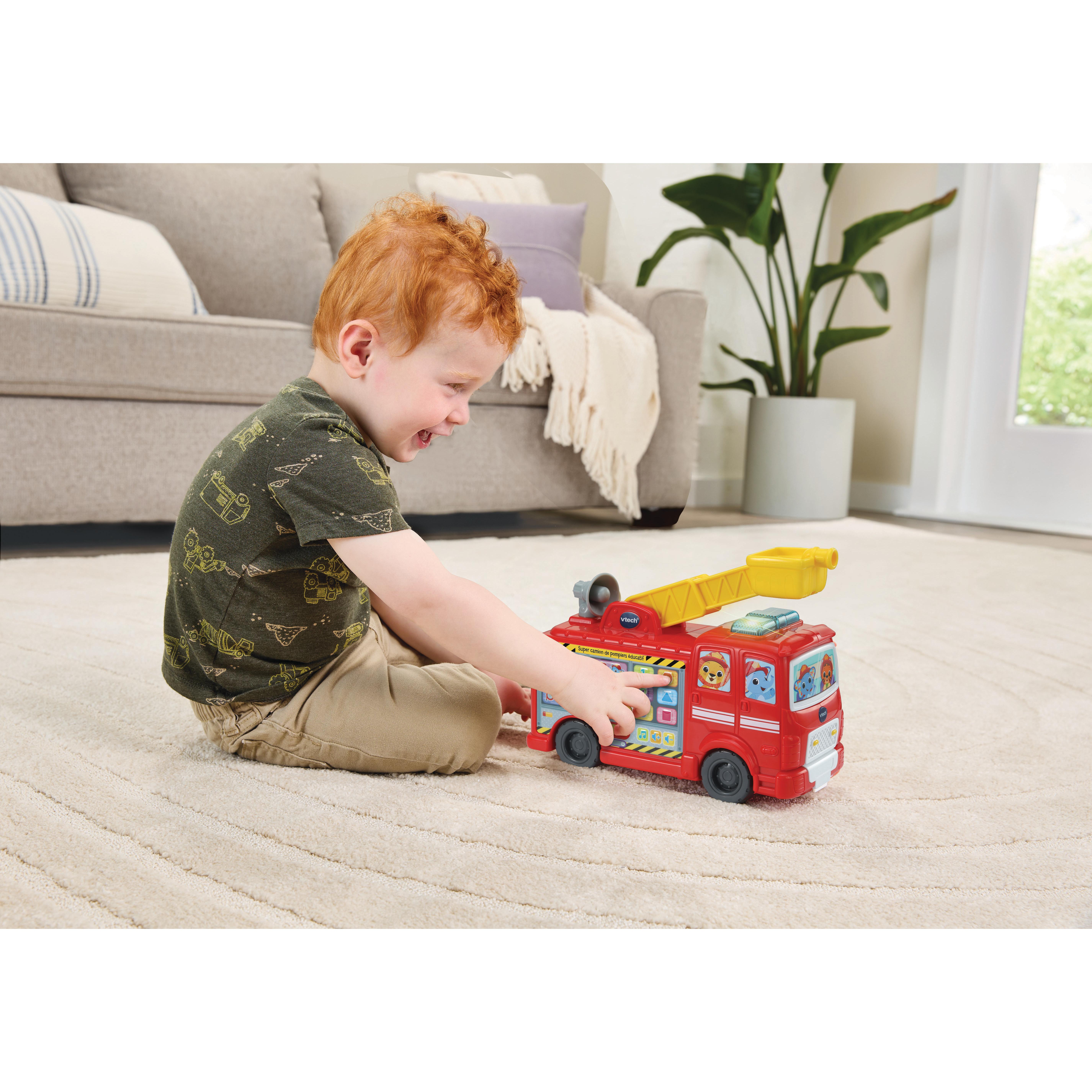 Voir la diapositive 2 : VTECH Super Camion de Pompier à LED