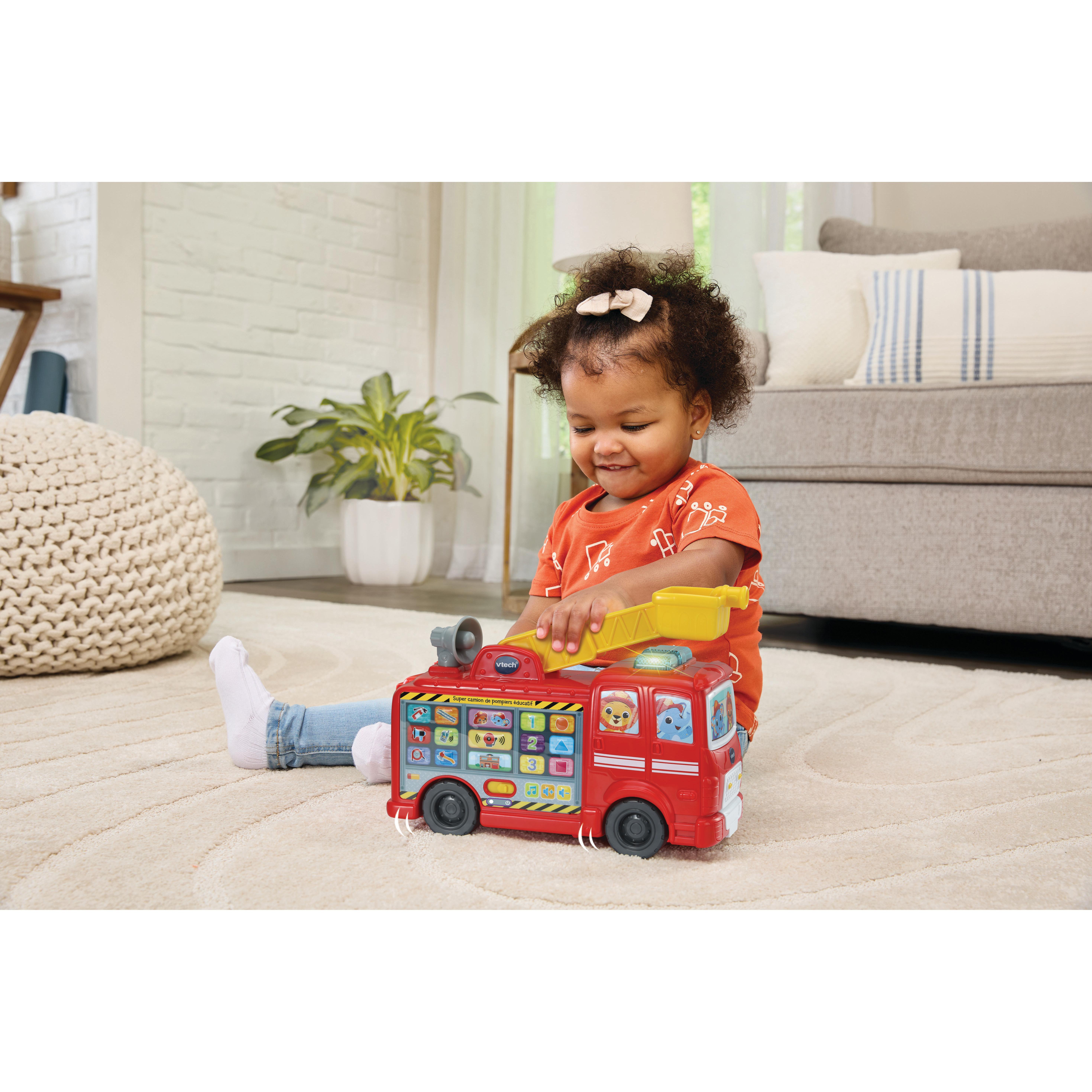 Voir la diapositive 3 : VTECH Super Camion de Pompier à LED