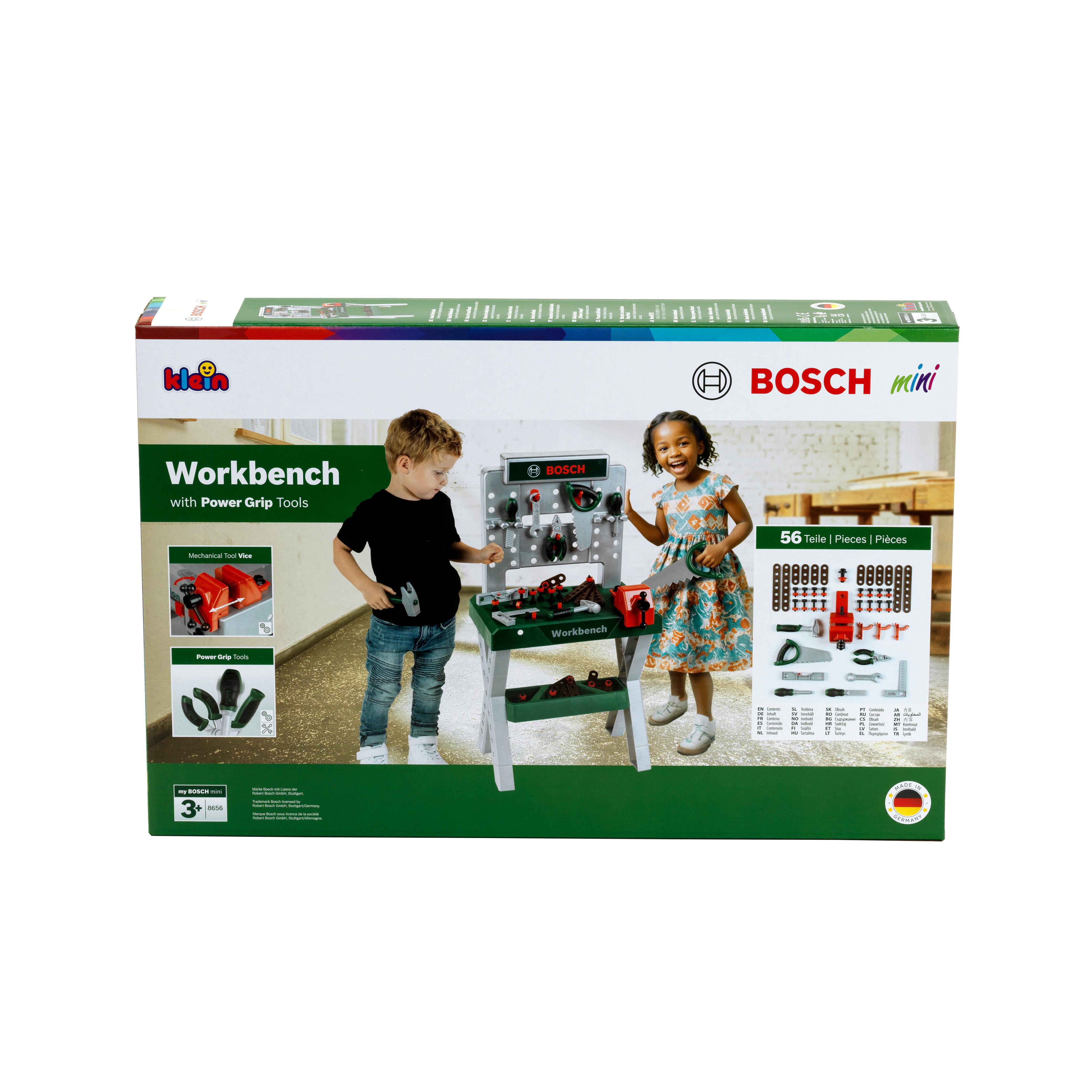 Voir la diapositive 6 : KLEIN Établi BOSH Garni