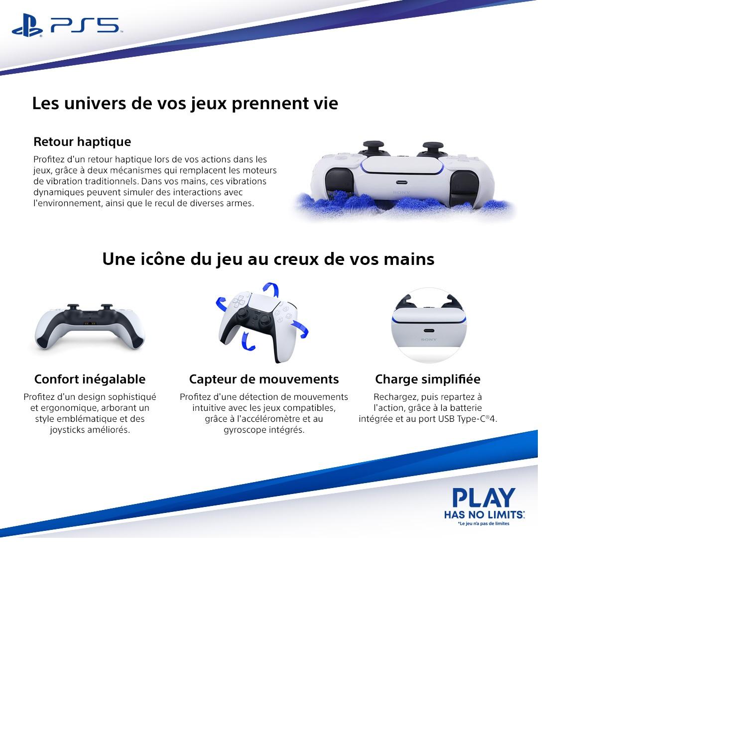Voir la diapositive 4 : SONY Manette DualSense First Light 007 Edition limitée Collector PS5