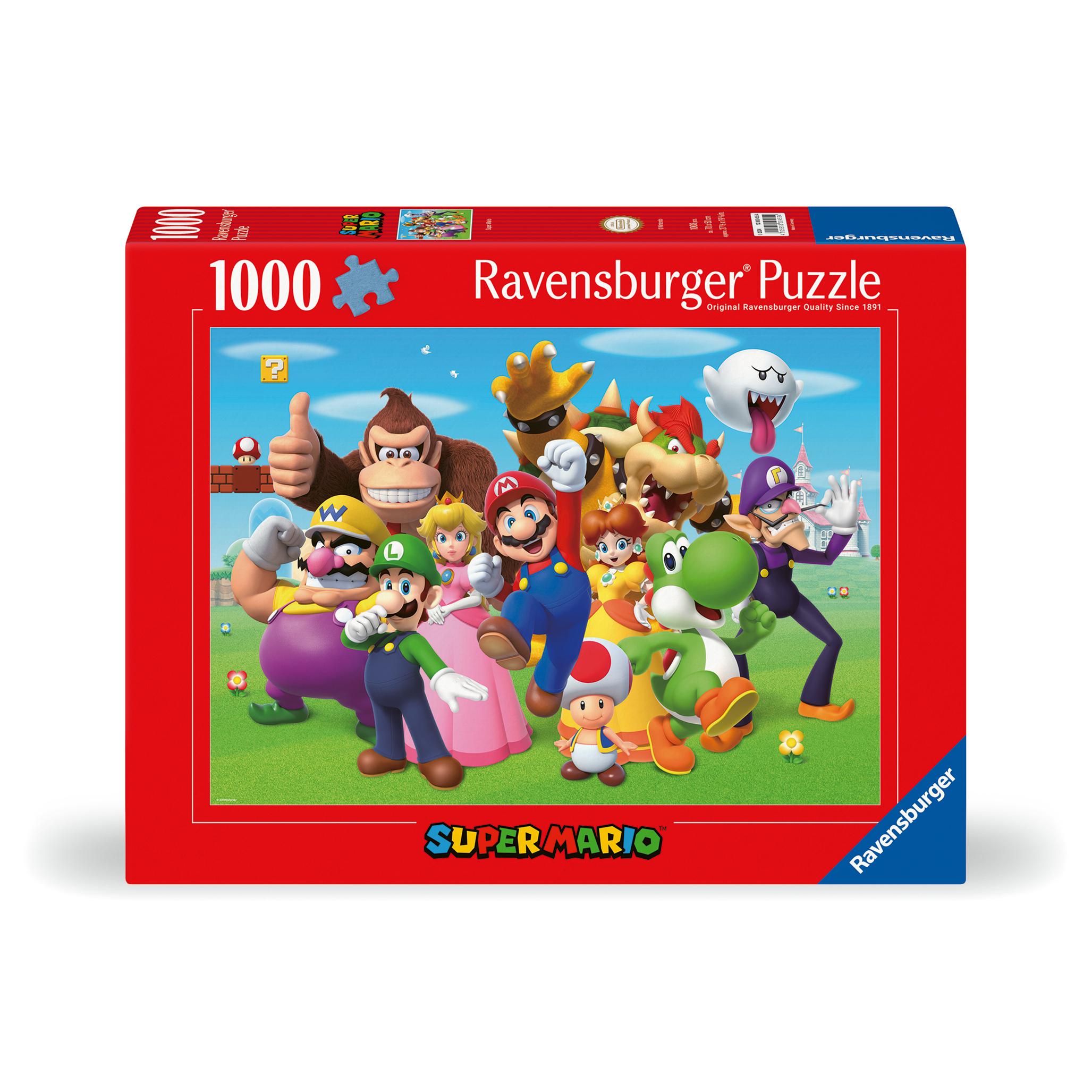 RAVENSBURGER Puzzle 1000 pièces Super Mario
