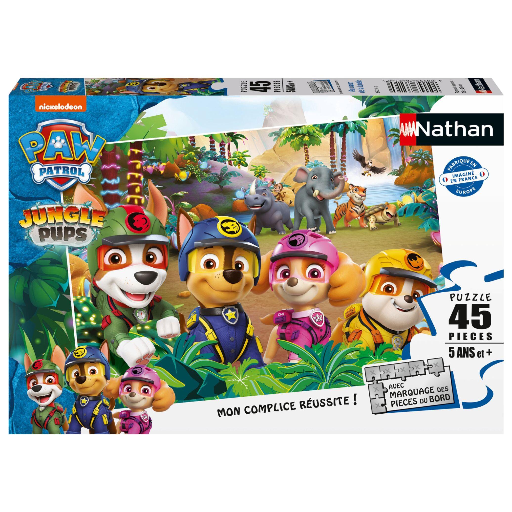 RAVENSBURGER Puzzle 45 pièces Jungle Pat Patrouilles