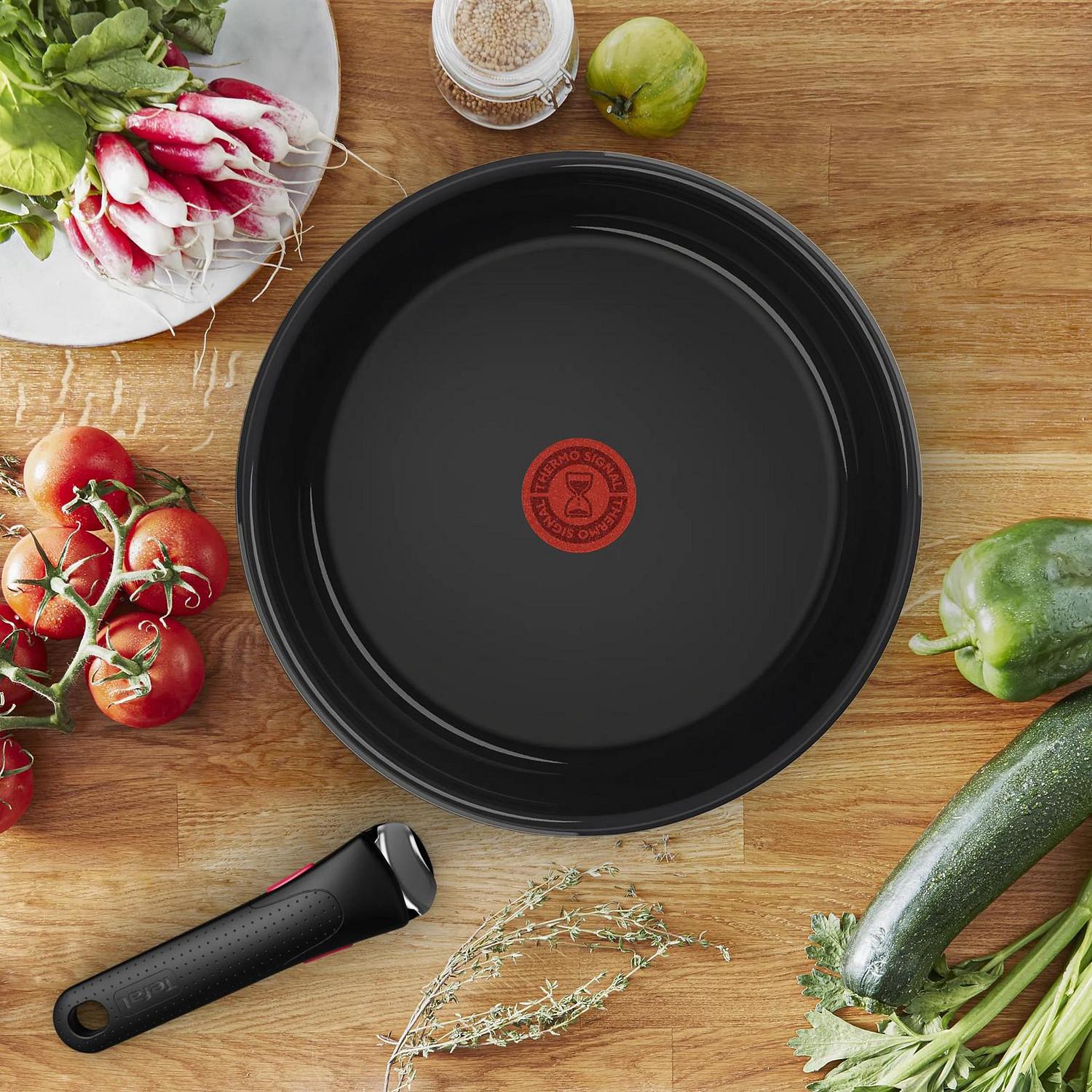 Voir la diapositive 4 : TEFAL Poêle 24cm Ingenio Daily Cook