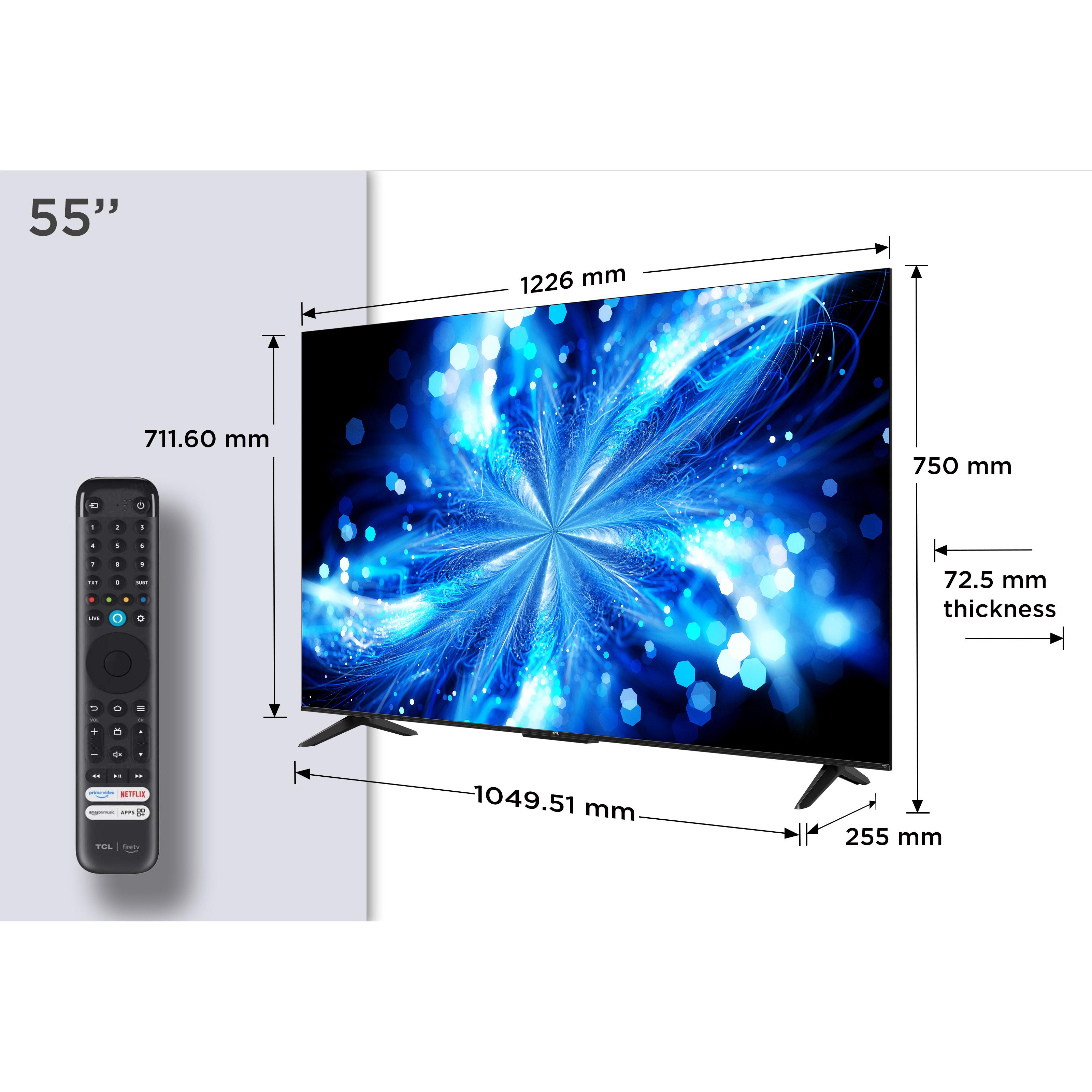 Voir la diapositive 9 : TCL TV HDR 4K 55PF650A 2026