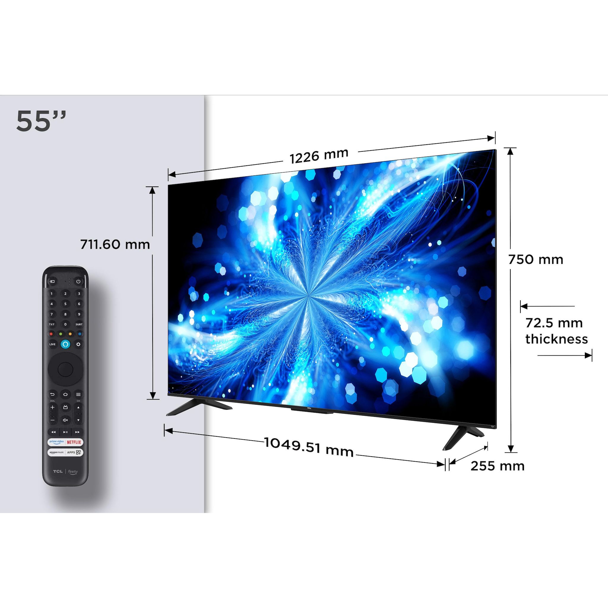 Voir la diapositive 9 : TCL TV HDR 4K 55PF650A 2026