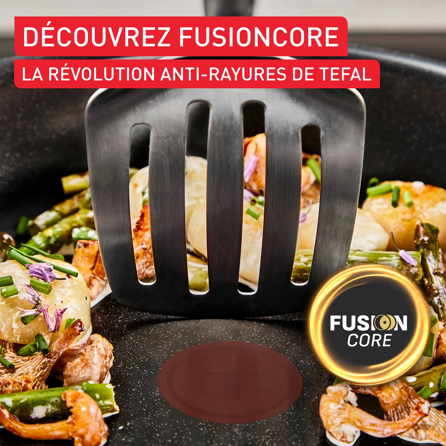 Voir la diapositive 3 : TEFAL Poêle 20cm Excellence céramique tous feux dont induction
