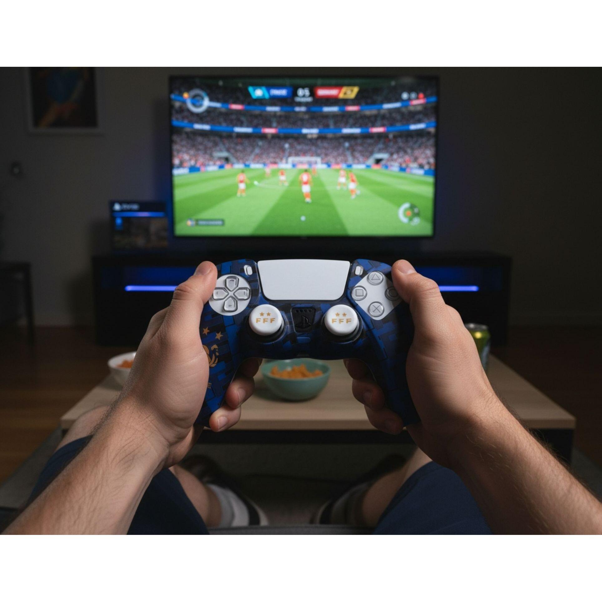Voir la diapositive 3 : KONIX Coque de Protection FFF pour Manette DualSense PS5