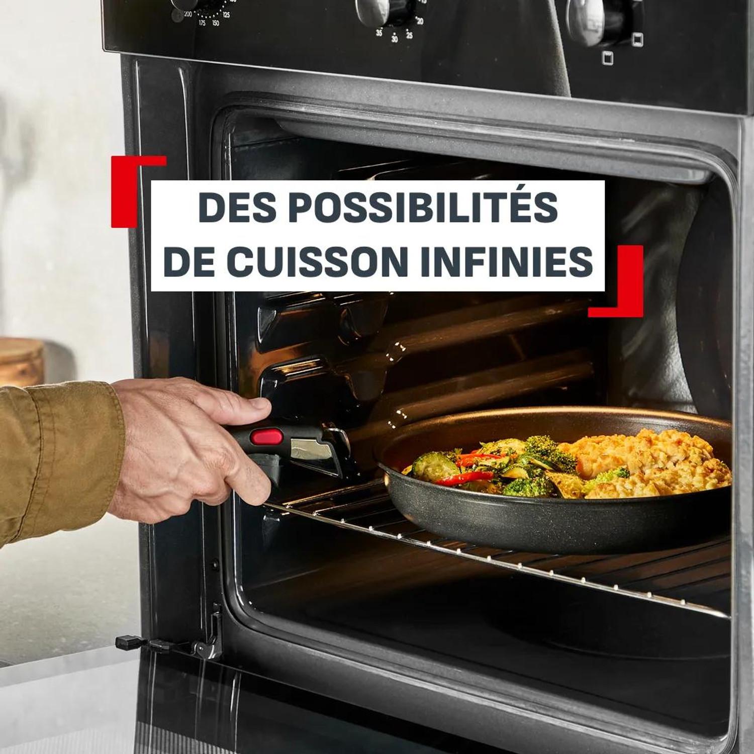 Voir la diapositive 4 : TEFAL Poêle 28cm Ingenio Excellence céramique tous feux dont induction