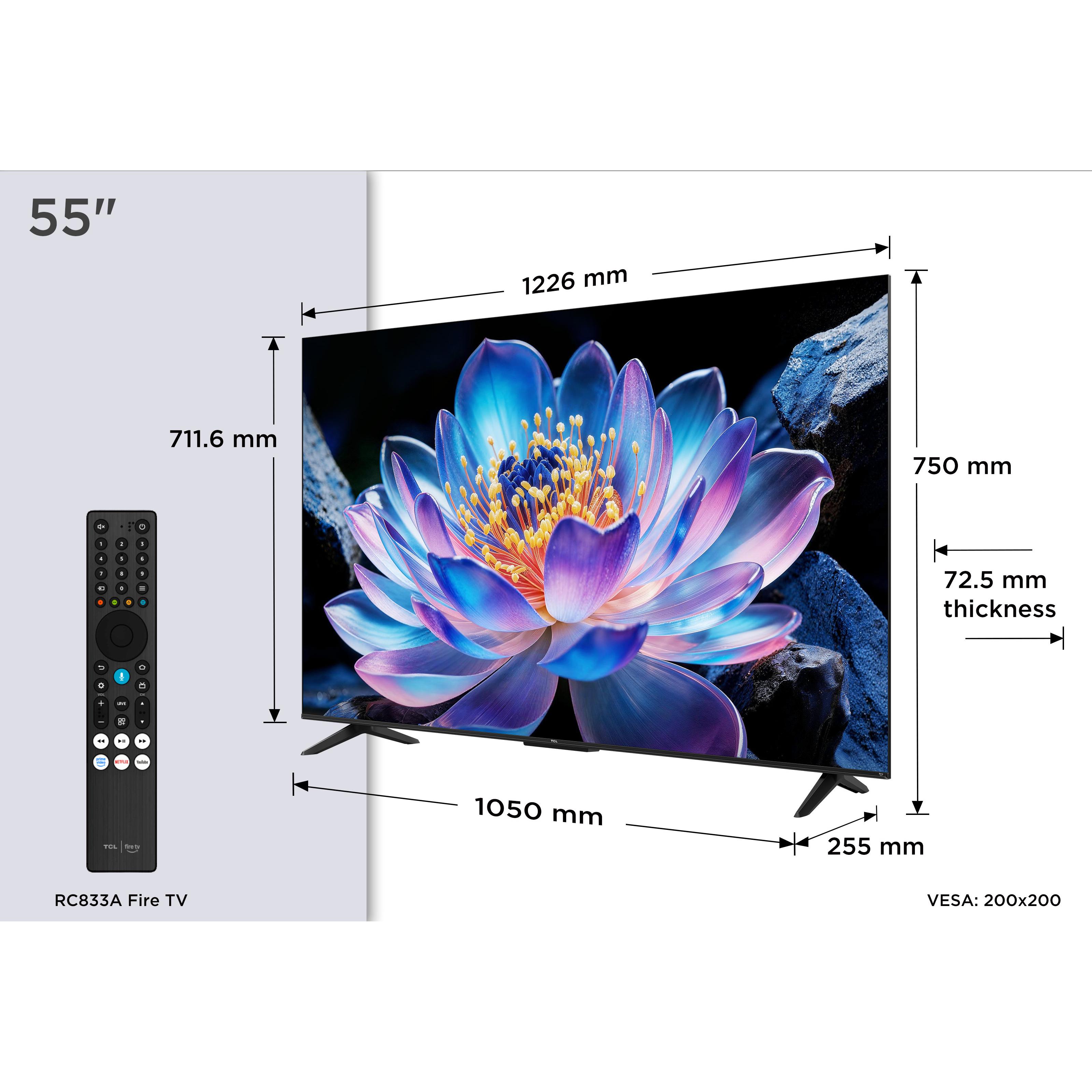 Voir la diapositive 9 : TCL TV HDR 4K 55V6D 2026