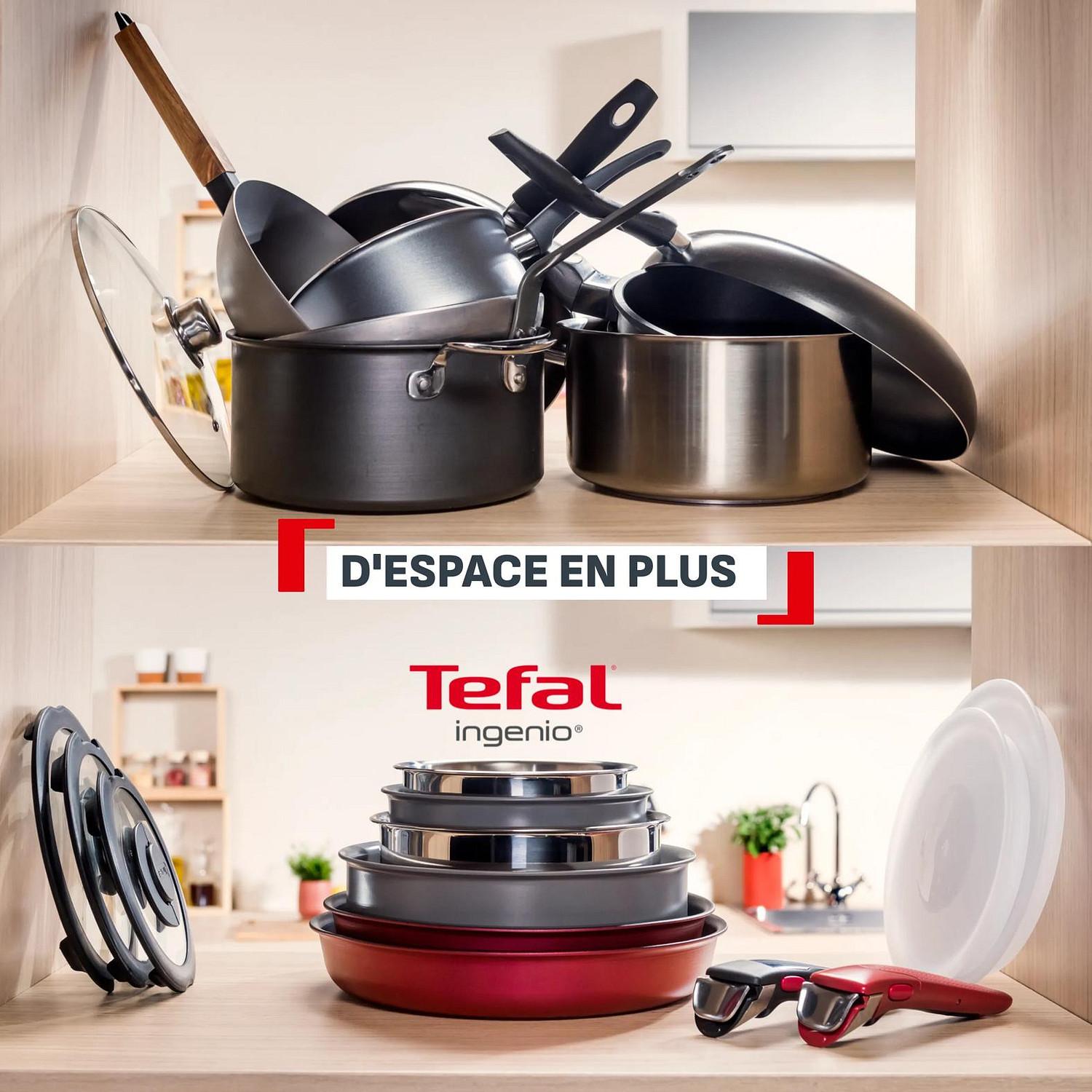 Voir la diapositive 3 : TEFAL Poêle 28cm Ingenio Daily Cook