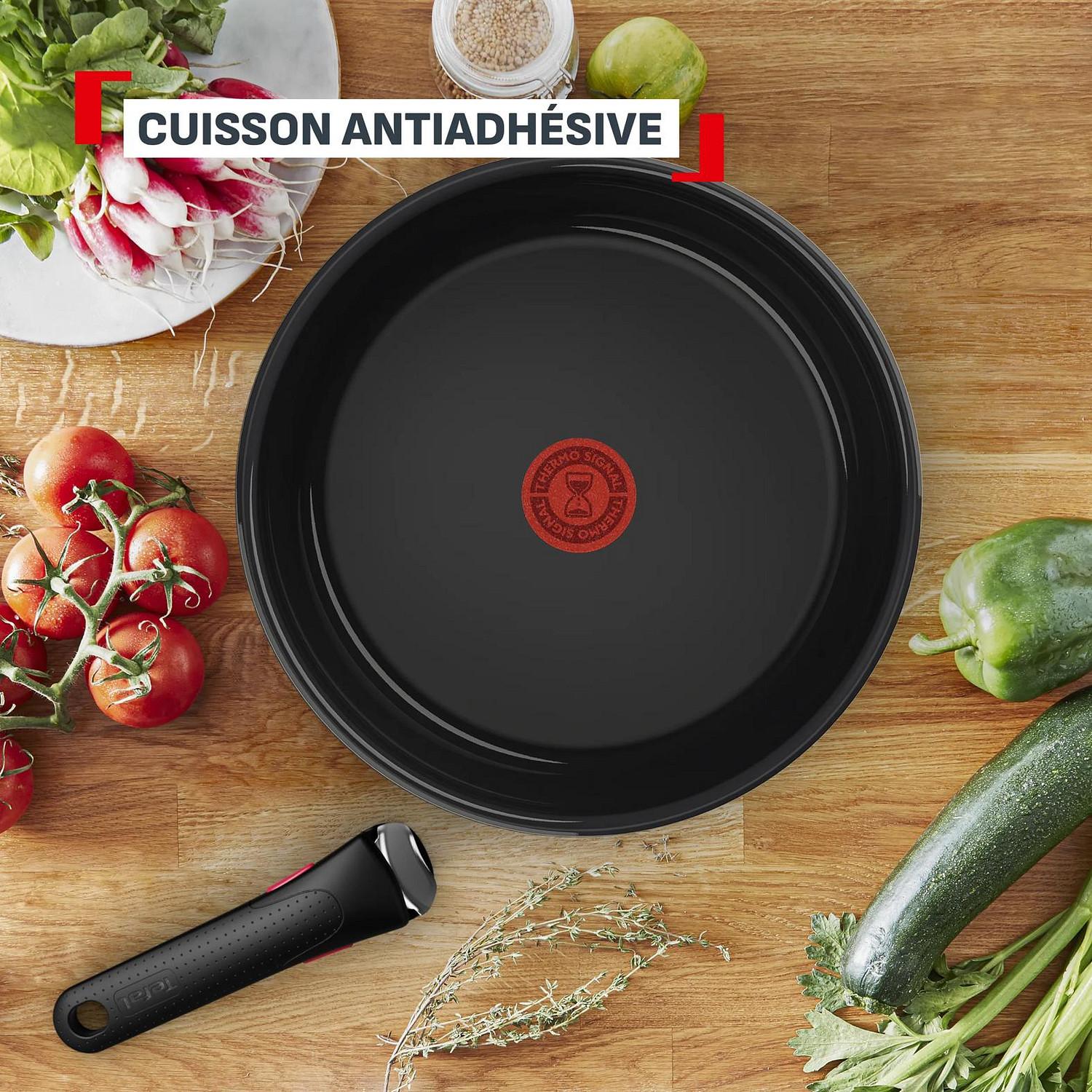 Voir la diapositive 4 : TEFAL Poêle 28cm Ingenio Daily Cook
