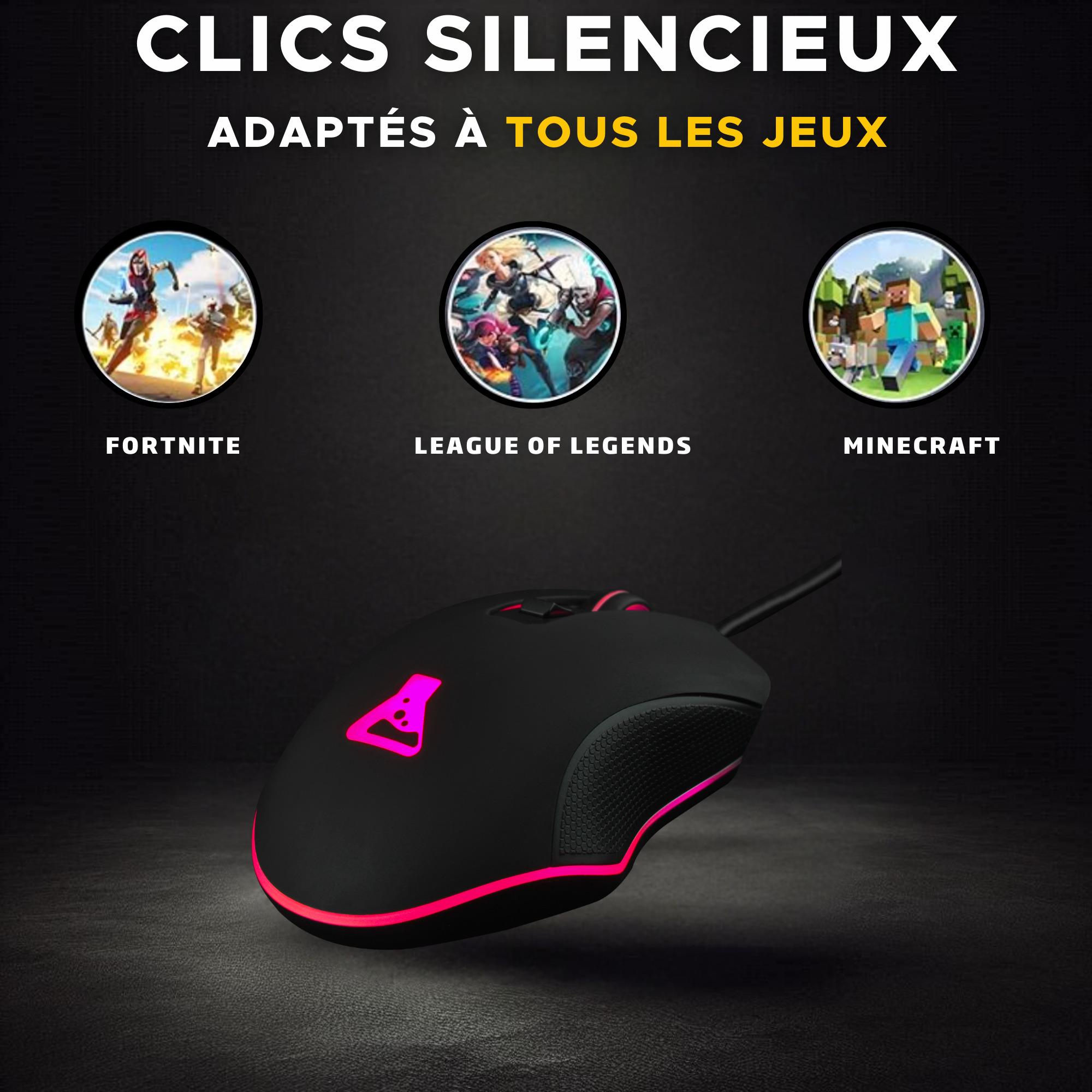 Voir la diapositive 5 : THE G-LAB Souris Kult Helium Pro - Noir