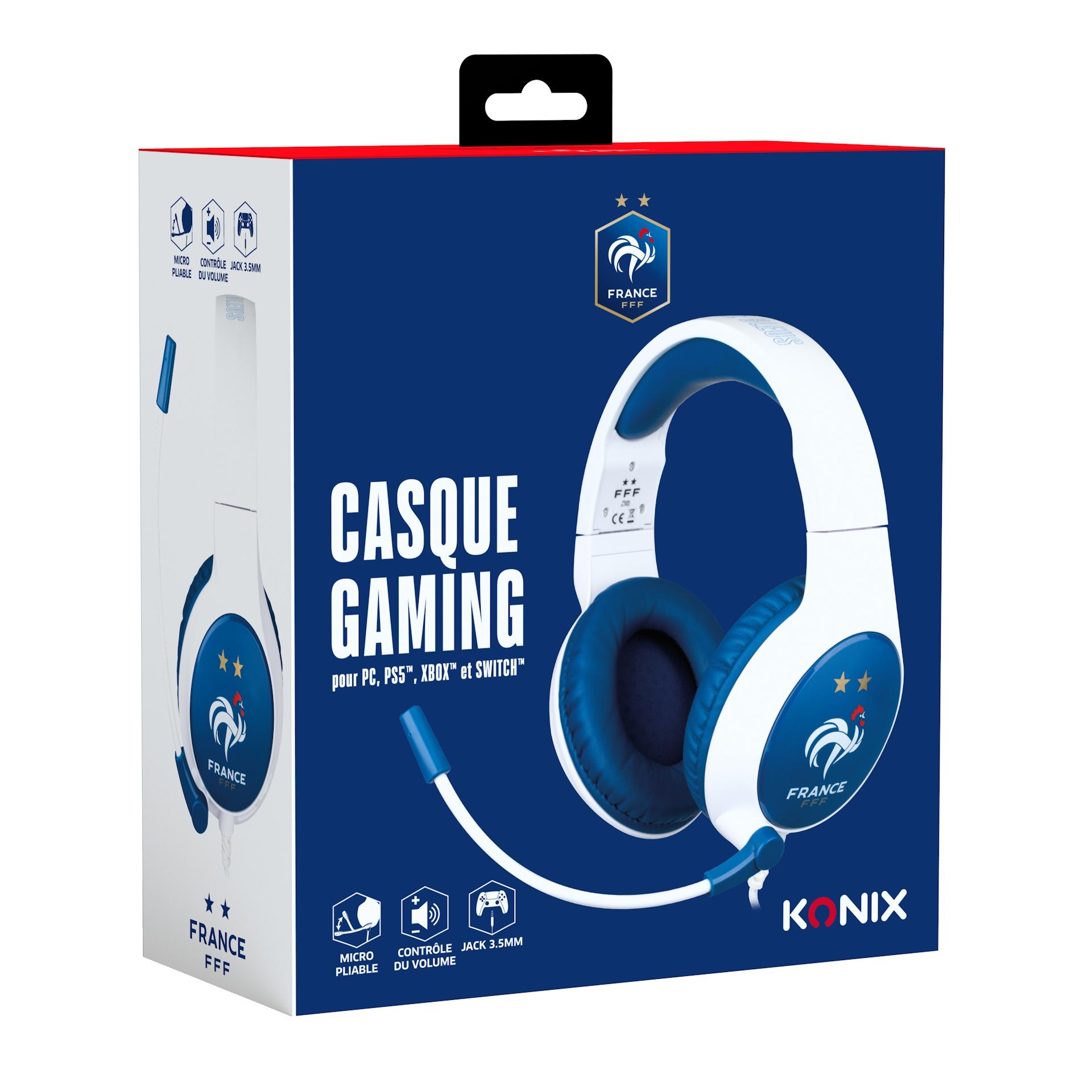 Voir la diapositive 8 : KONIX Casque Gaming Filaire FFF Multiplateforme