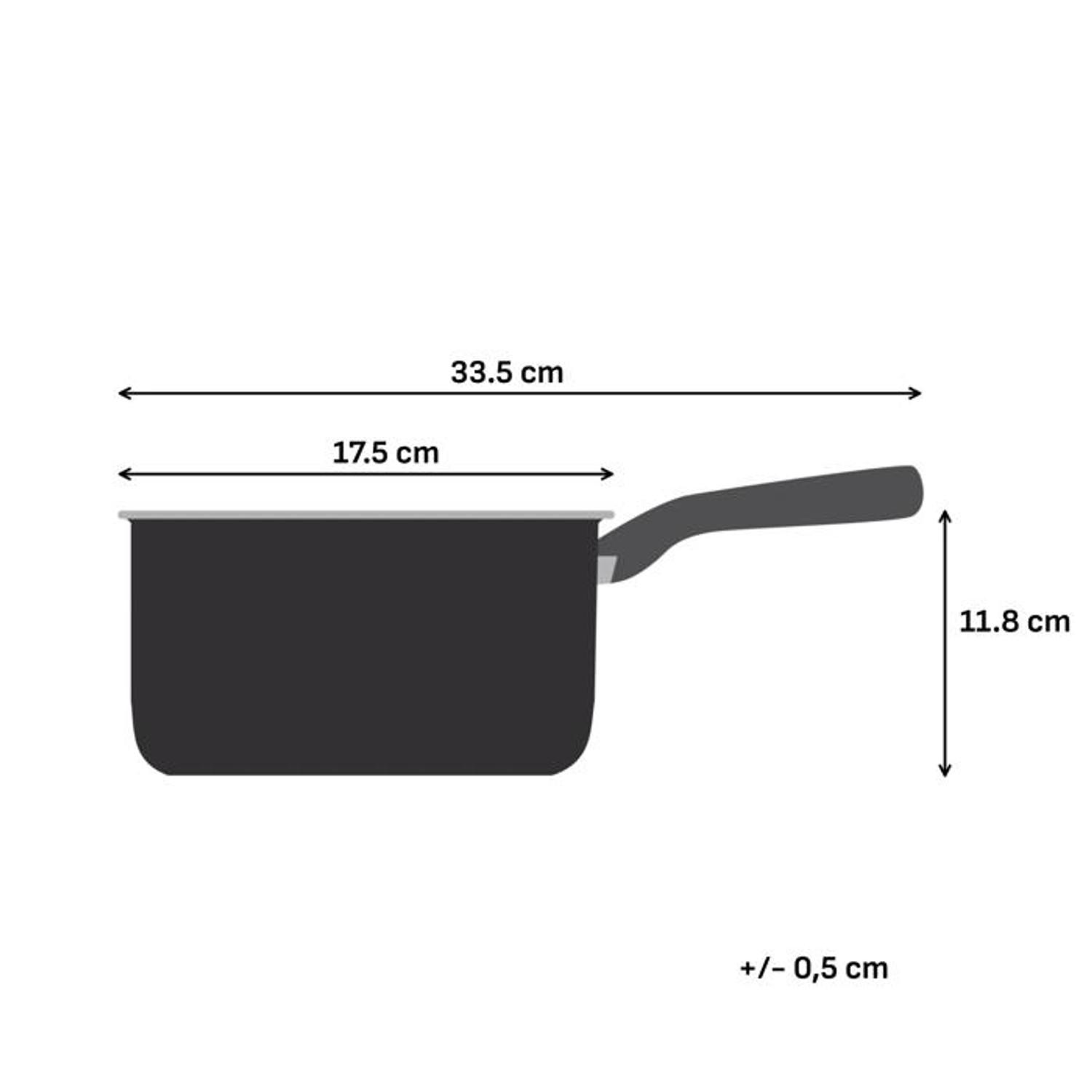 Voir la diapositive 7 : TEFAL Casserole 16cm céramique tous feux dont induction