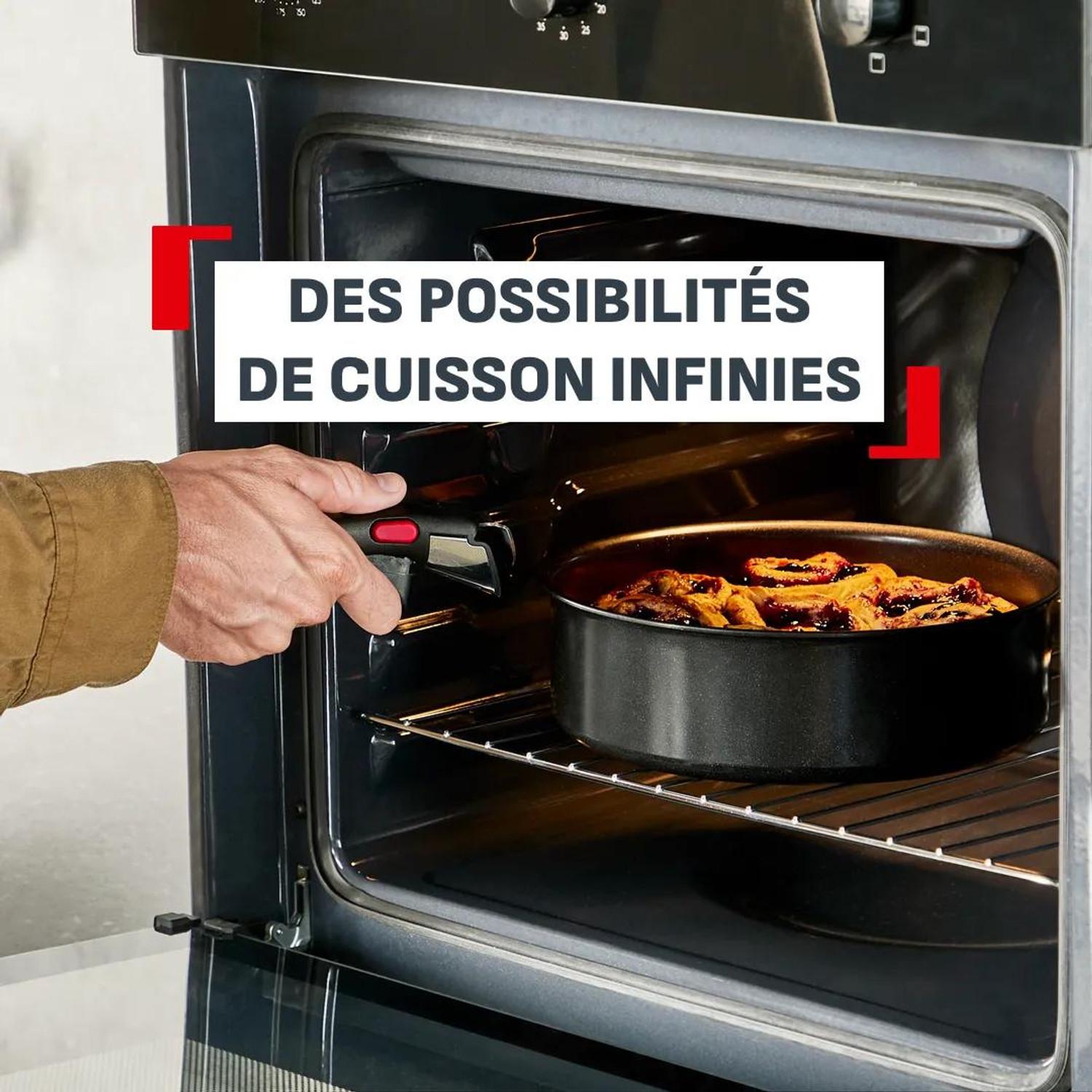 Voir la diapositive 4 : TEFAL Sauteuse 24cm Ingenio Excellence céramique tous feux dont induction