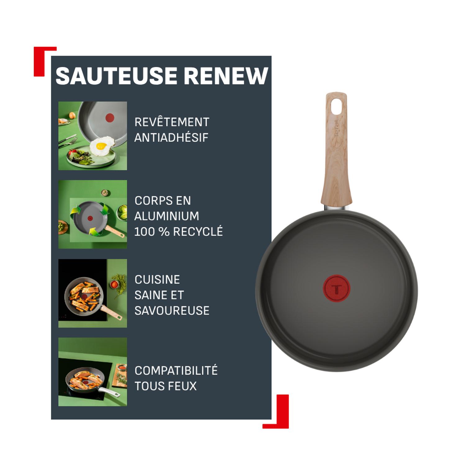 Voir la diapositive 2 : TEFAL Crêpière 28cm céramique tous feux dont induction