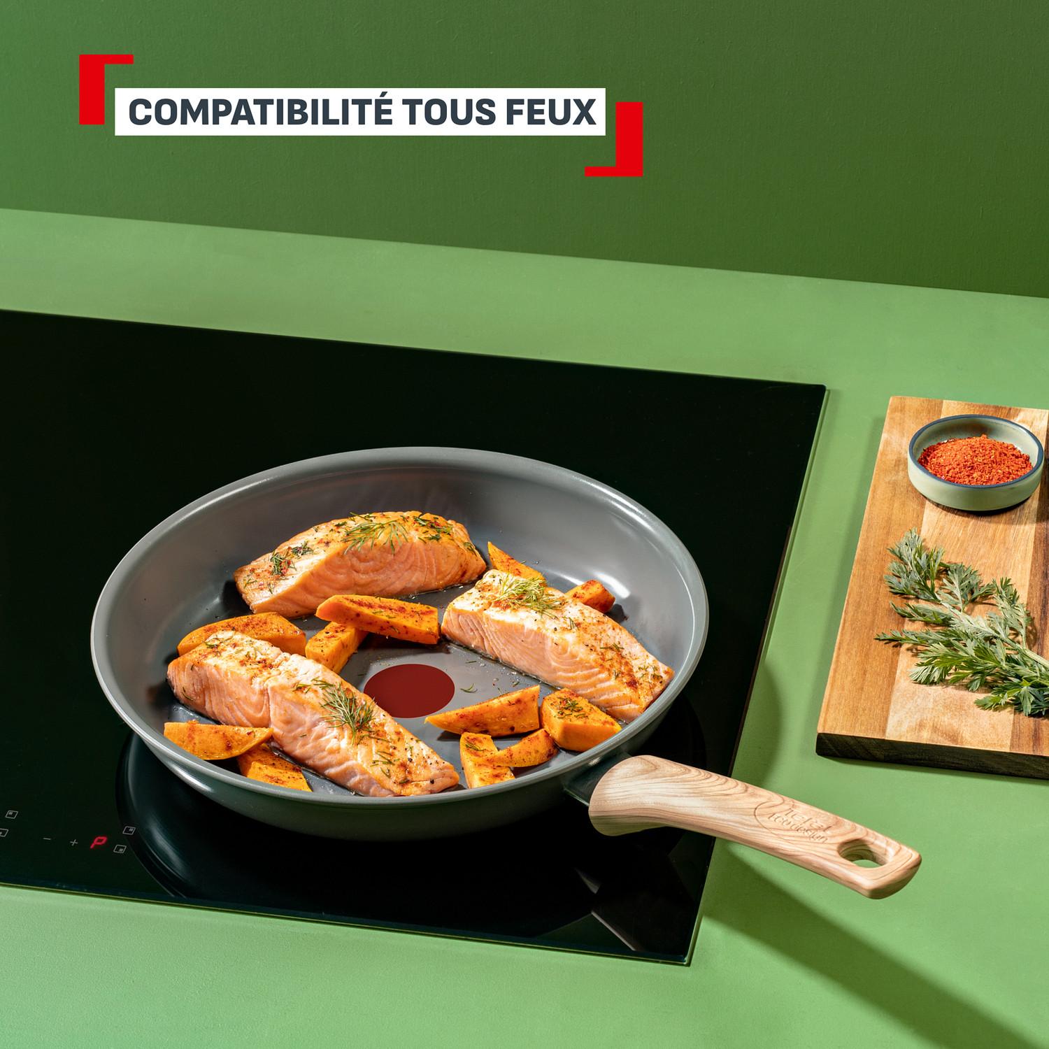 Voir la diapositive 6 : TEFAL Crêpière 28cm céramique tous feux dont induction