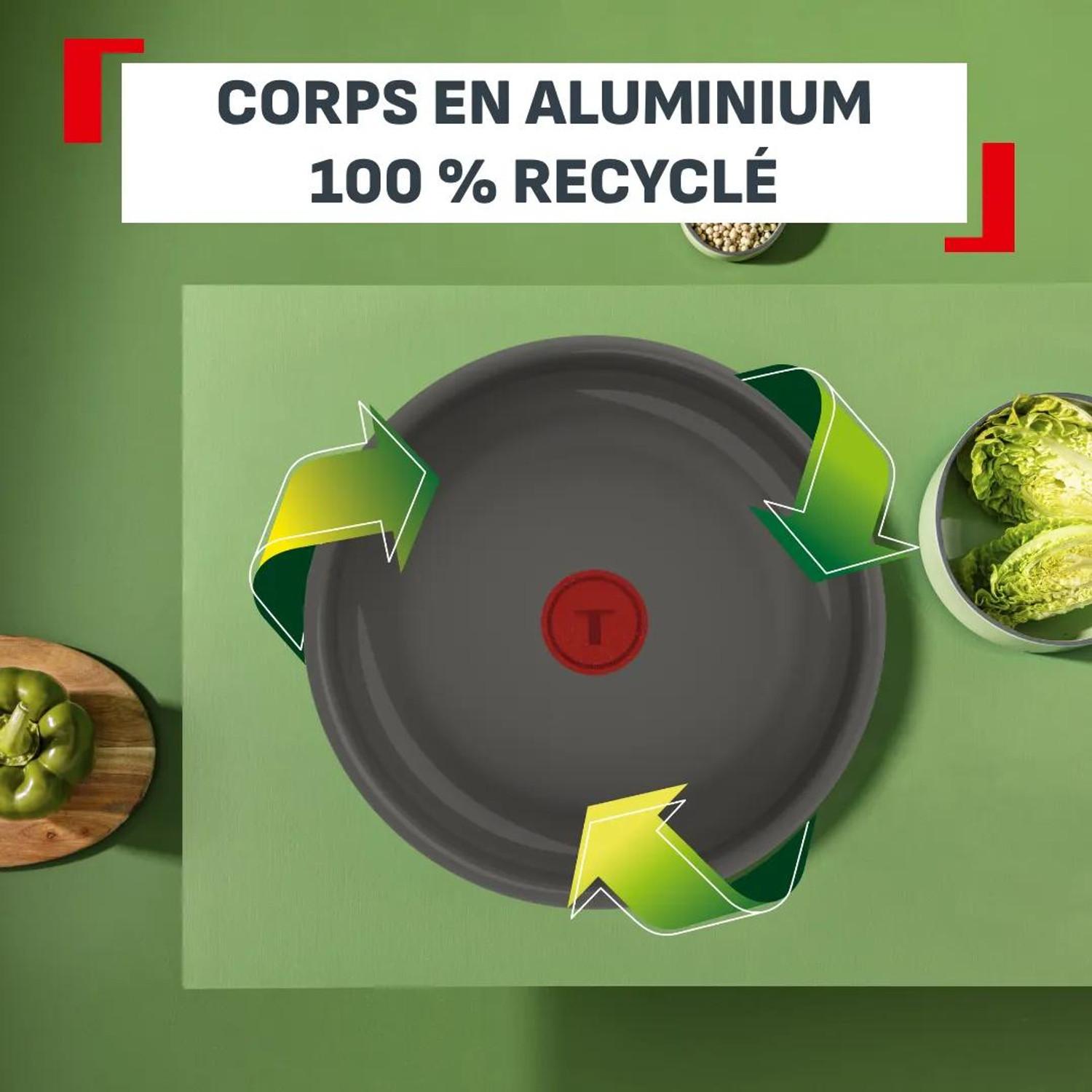 Voir la diapositive 6 : TEFAL Casserole 16cm Ingenio céramique tous feux dont induction