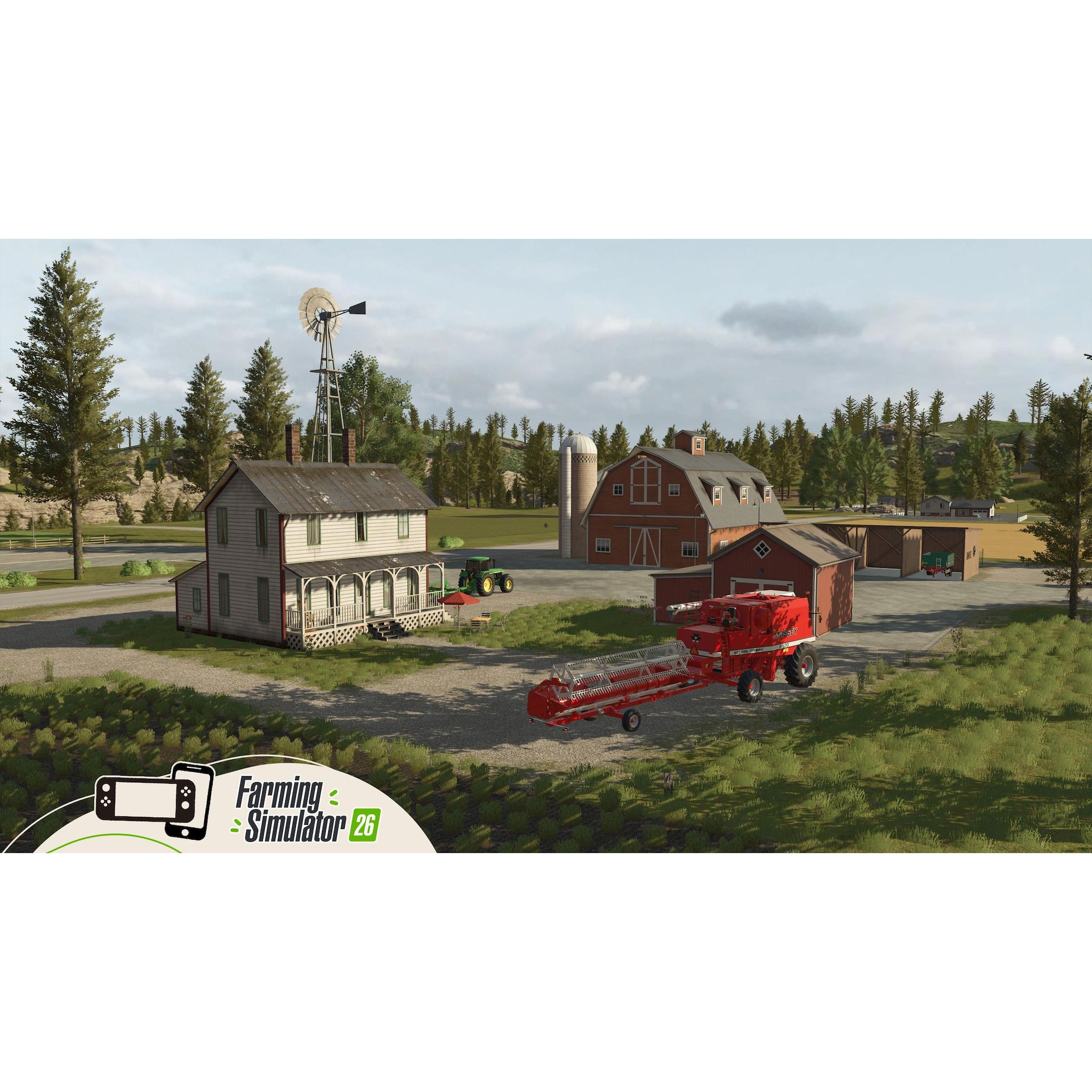 Voir la diapositive 3 : Farming Simulator 26 Nintendo Switch